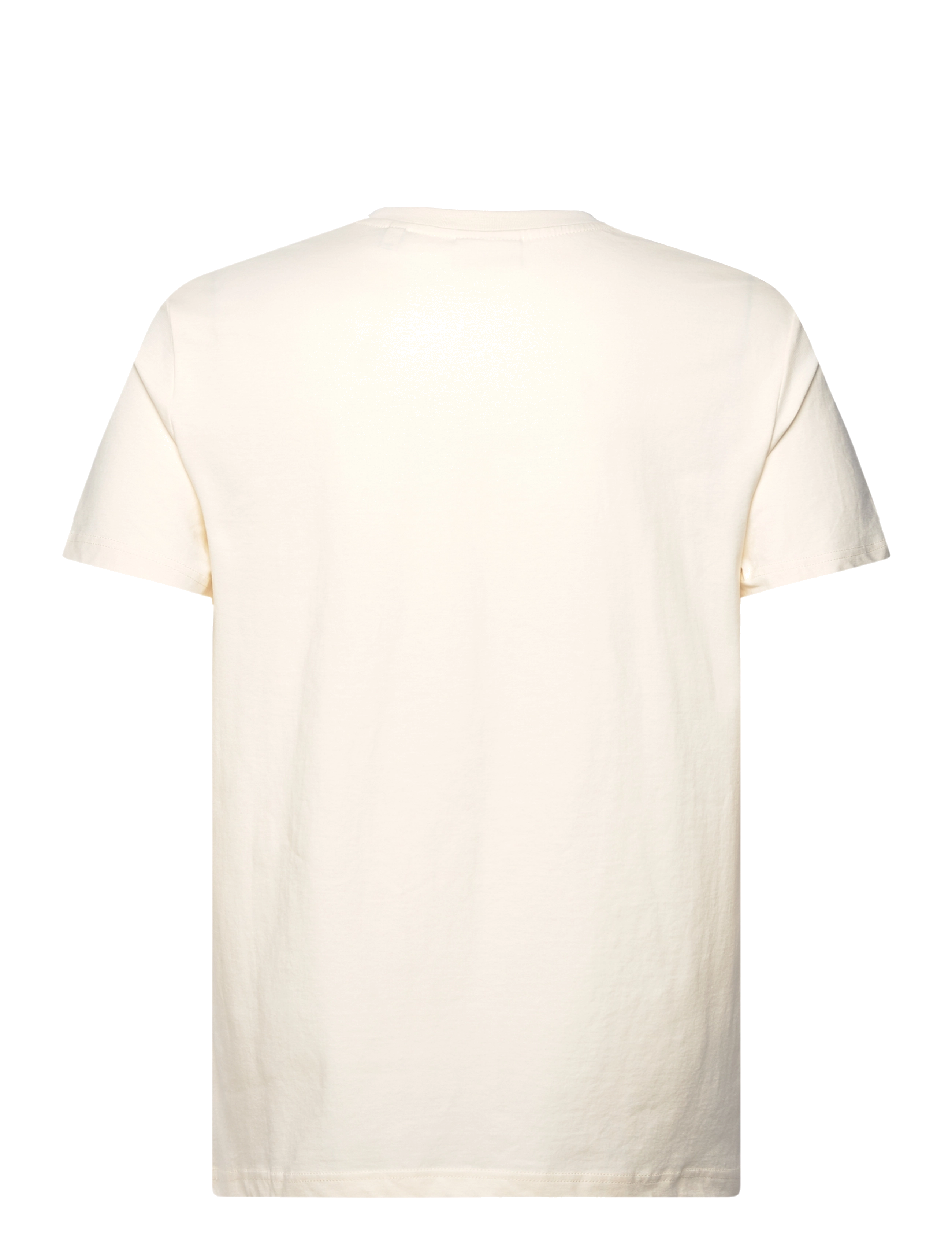 GANT - LOGO SCRIPT SS T-SHIRT - cream - 1