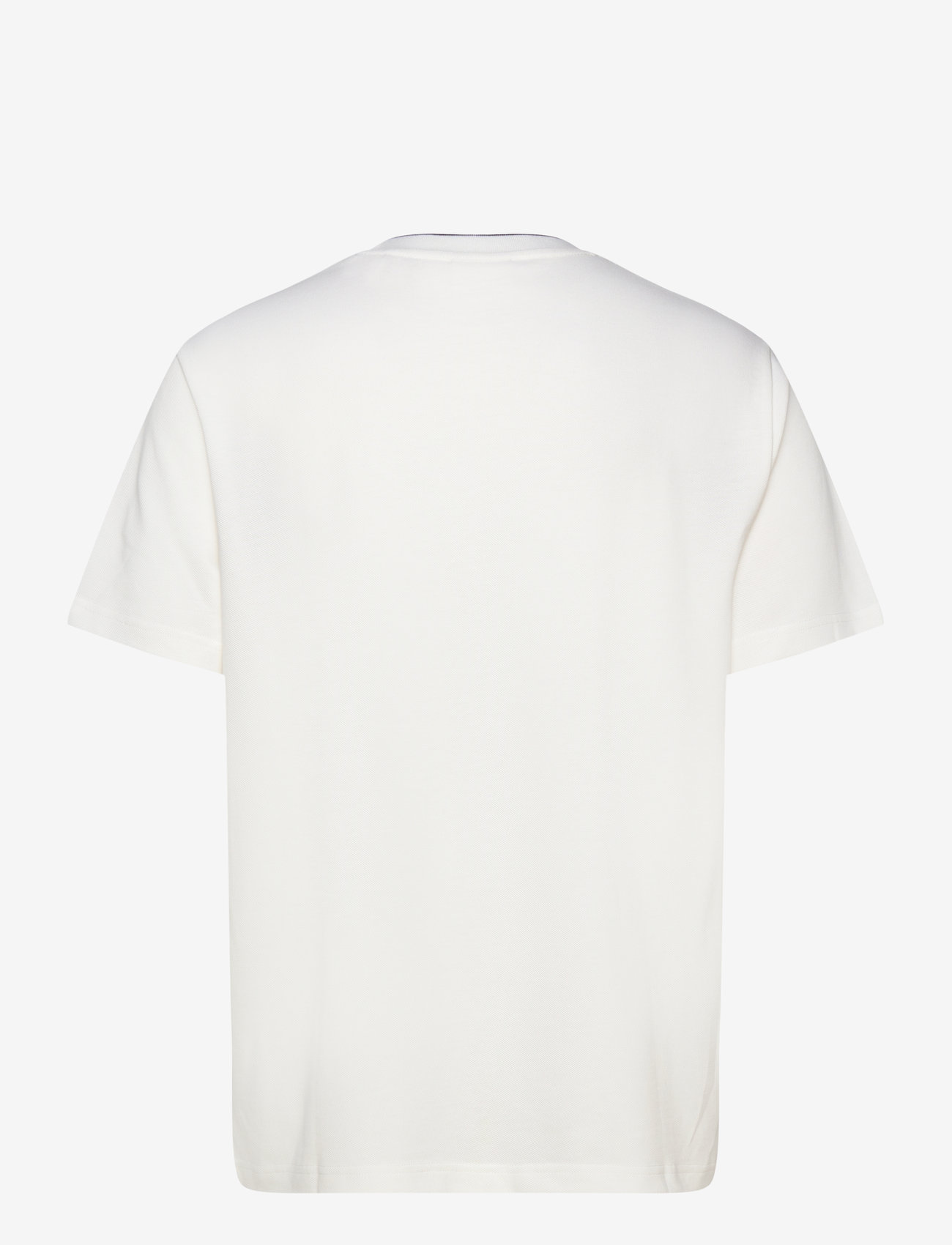GANT - PIQUE SS T-SHIRT - kurzärmelig - eggshell - 1