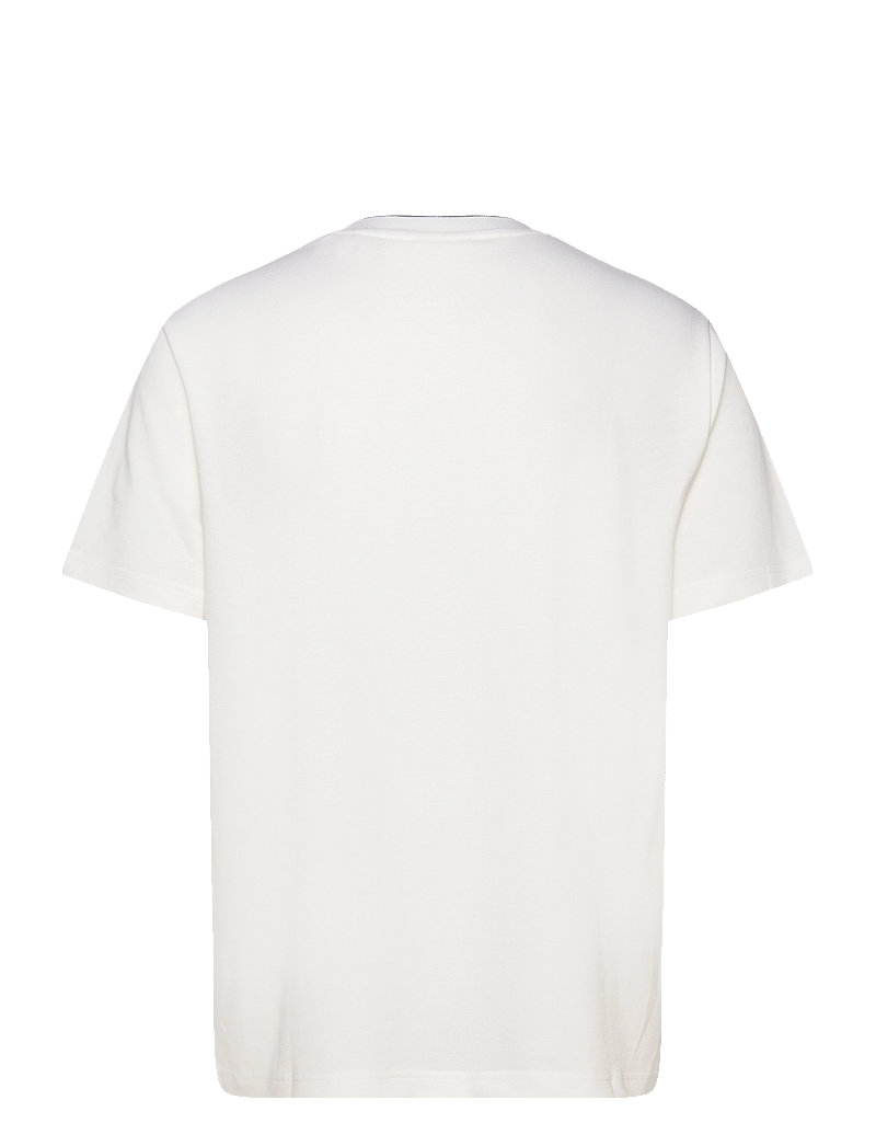 GANT - PIQUE SS T-SHIRT - kurzärmelig - eggshell - 1