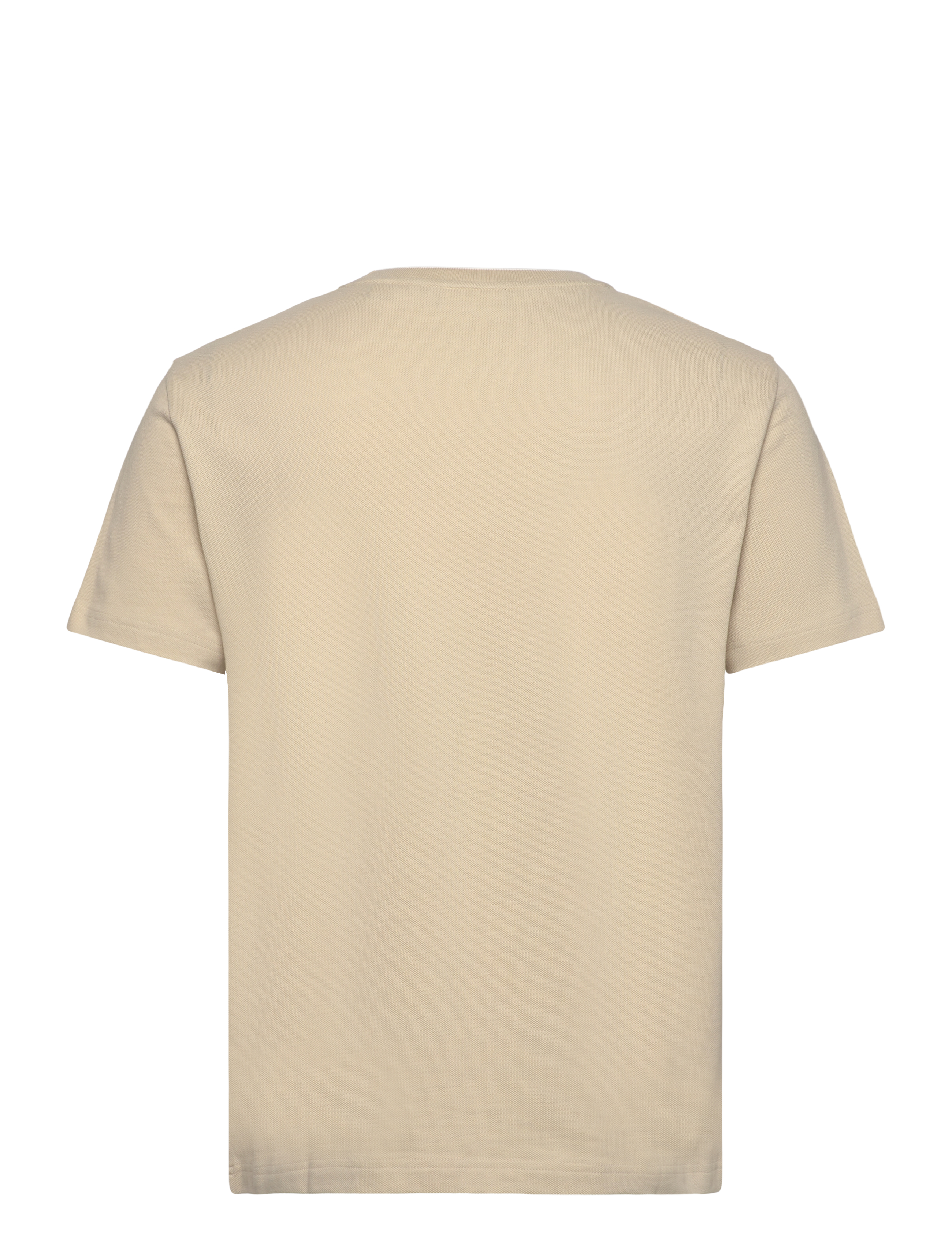 Gant - PIQUE SS T-SHIRT - silky beige - 1
