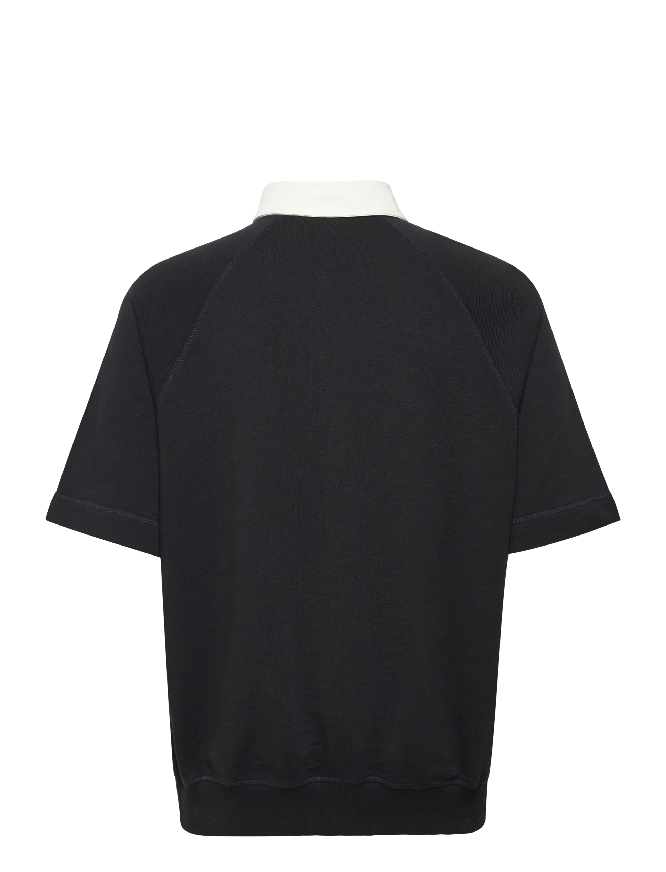 GANT - D.1 SS SWEAT RUGGER - black - 1
