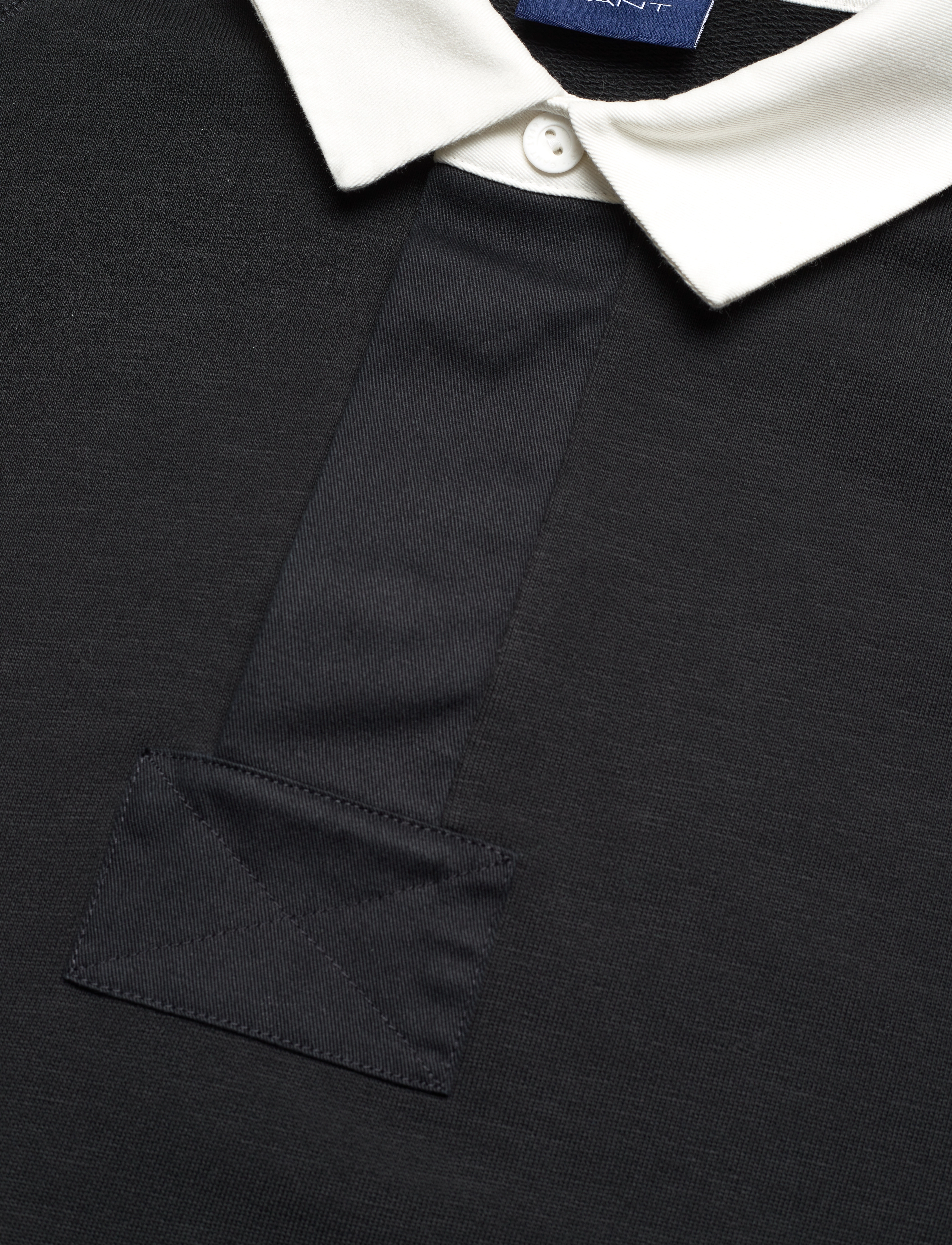 GANT - D.1 SS SWEAT RUGGER - black - 2