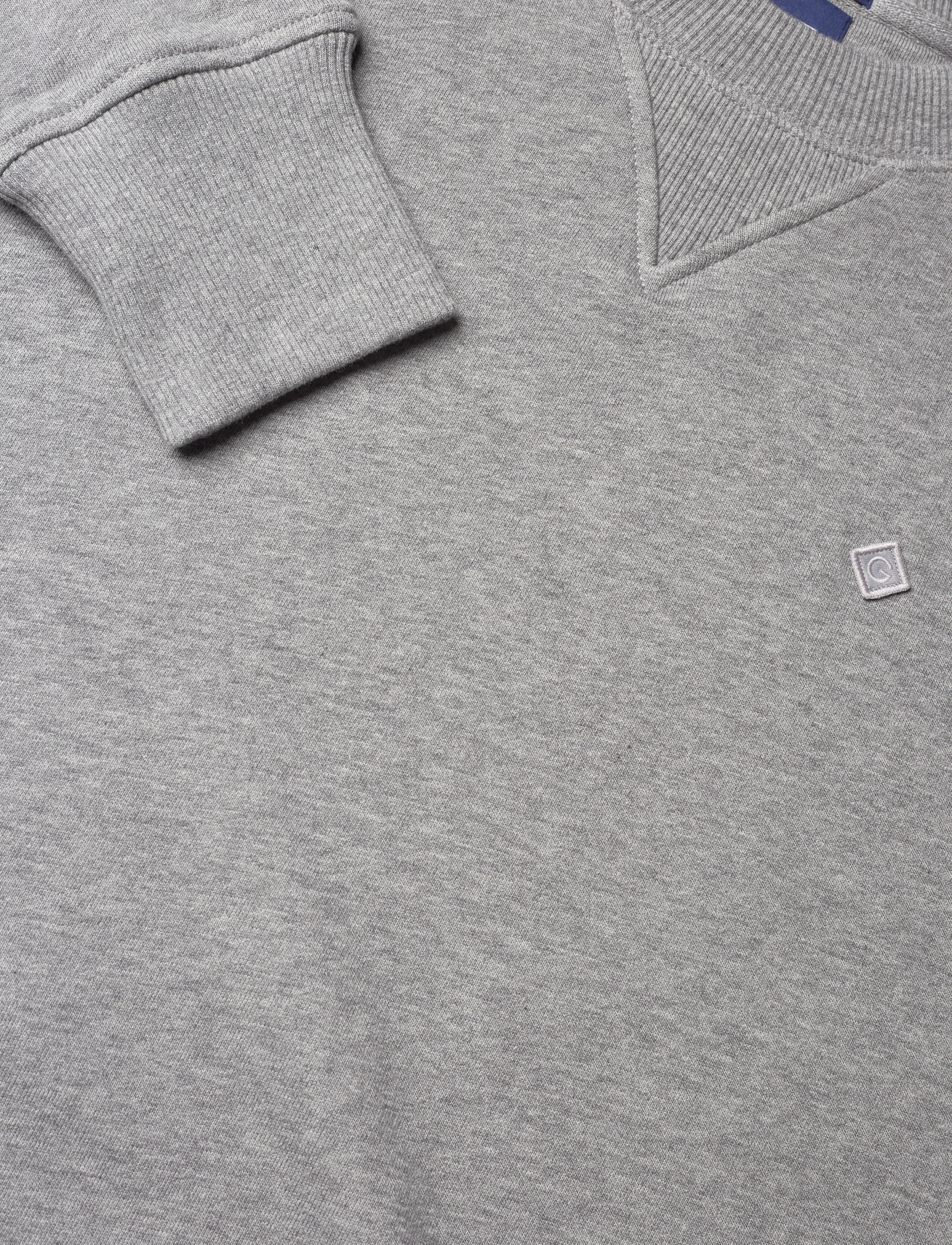 GANT - D1. ICON G ESSENTIAL C-NECK SWEAT - grey melange - 3