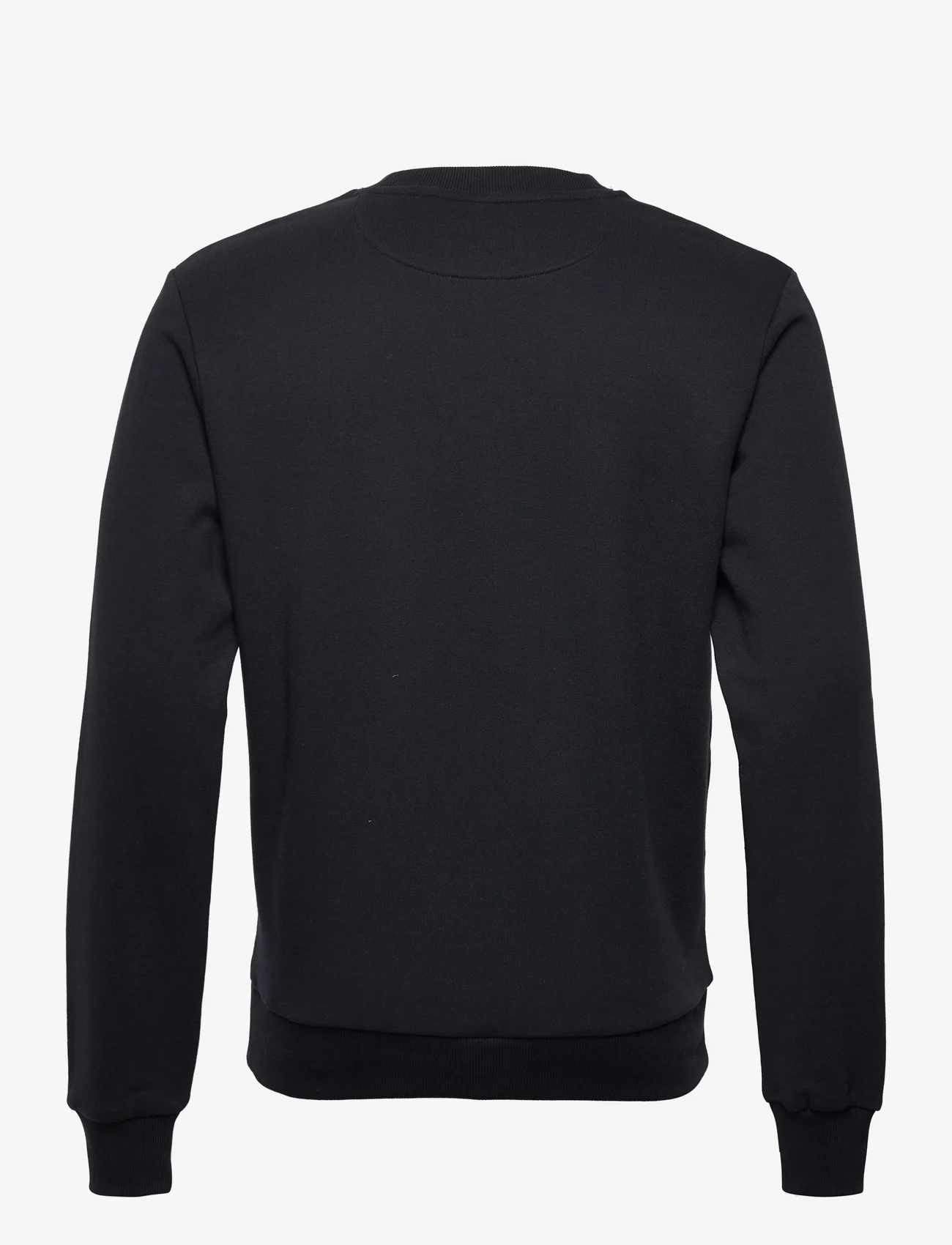 GANT - REG TONAL SHIELD C-NECK SWEAT - sweatshirts - black - 1