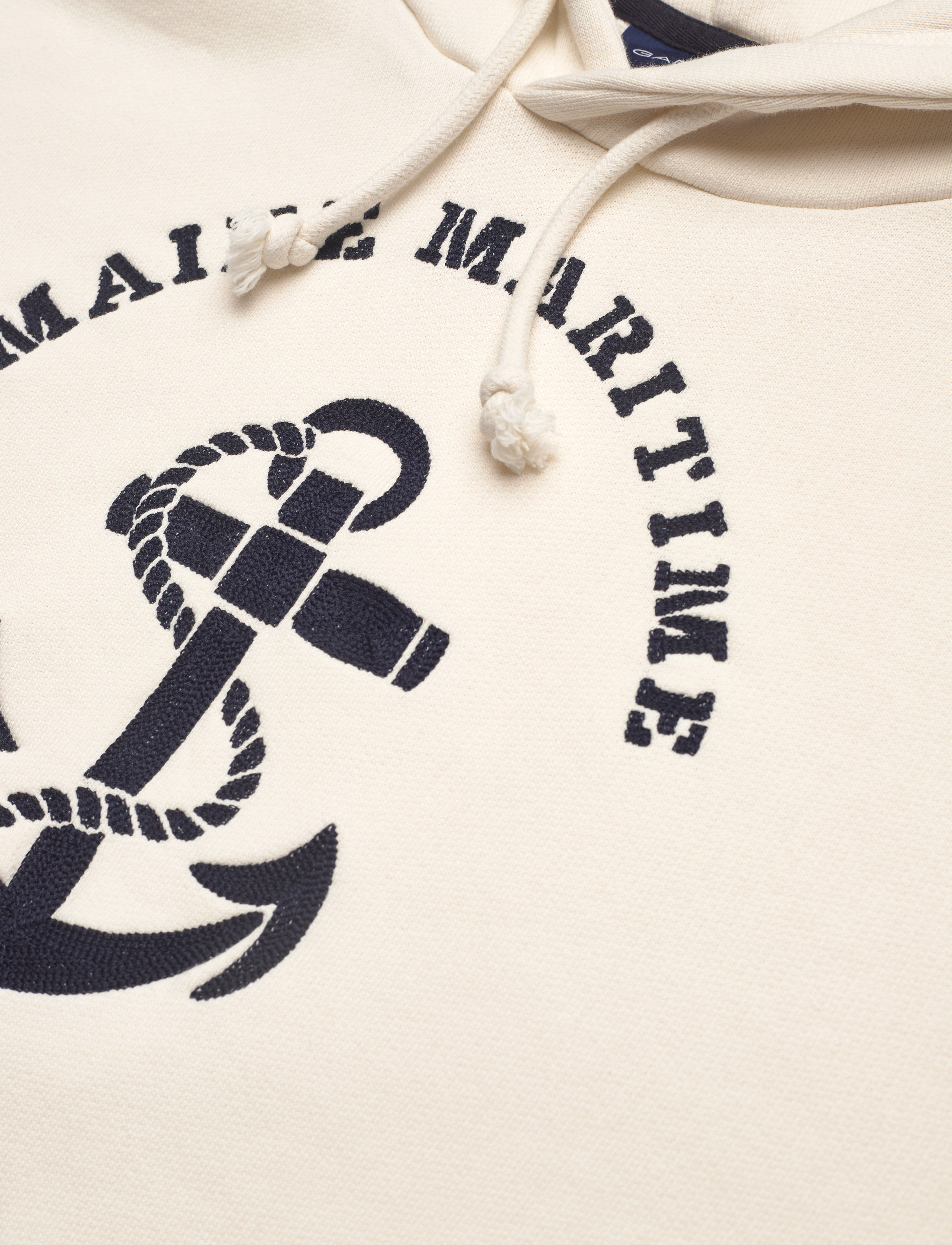 GANT - D2. MARITIME HOODIE - cream - 2