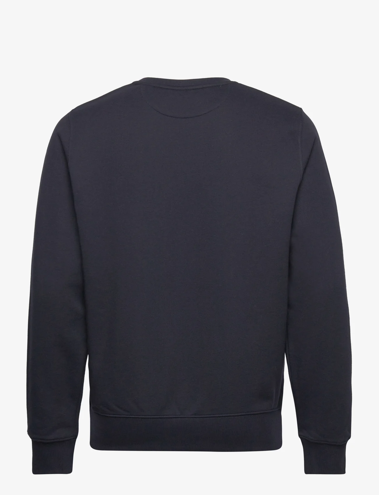 GANT - ORIGINAL SHIELD CNECK - sportiska stila džemperi - evening blue - 1