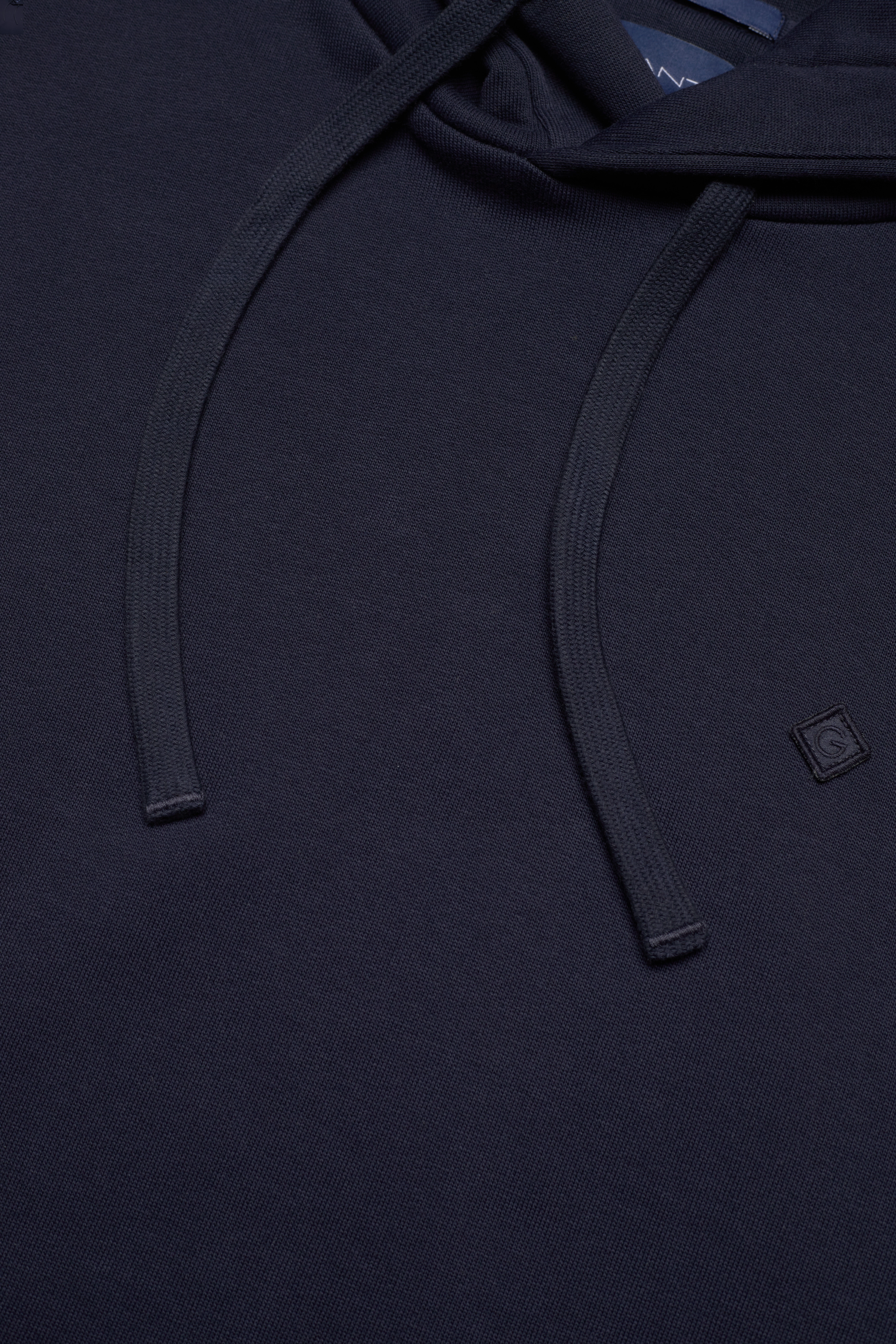 GANT - D1. ICON G ESSENTIAL SWEAT HOODIE - evening blue - 2