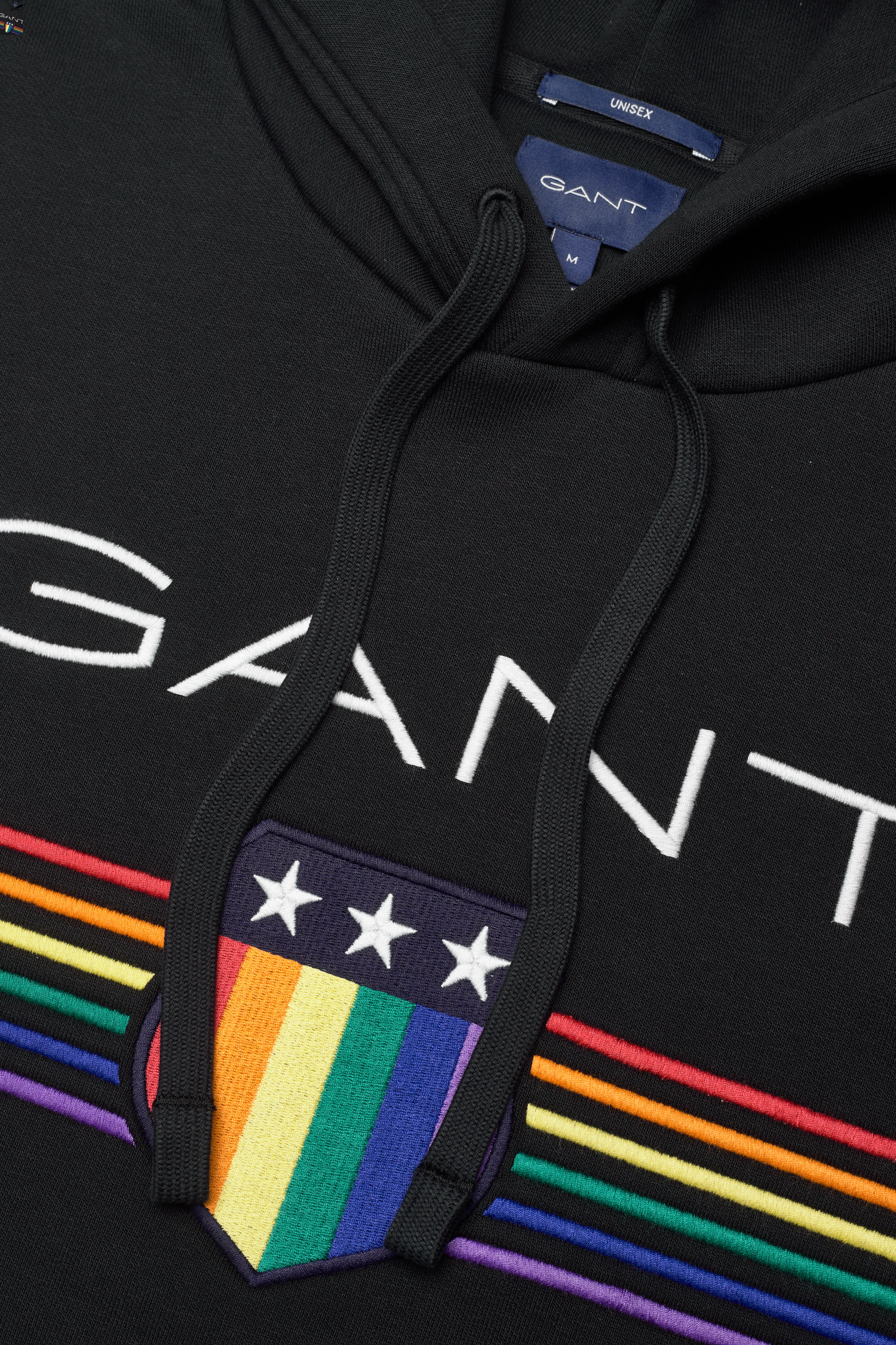 GANT - D.1 GANT PRIDE SWEAT HOODIE - black - 2