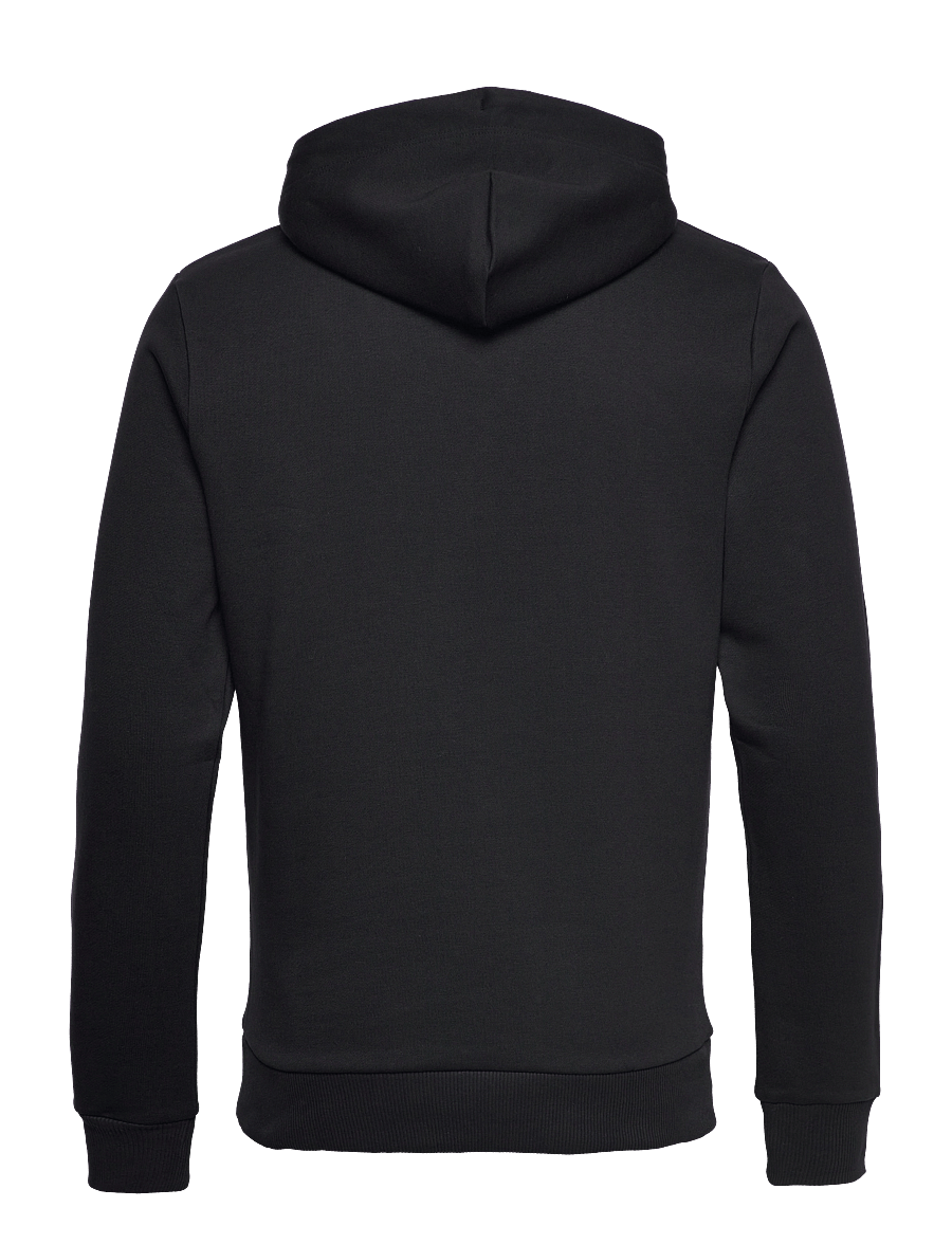 Gant - REG TONAL SHIELD HOODIE - kapuutsiga dressipluusid - black - 2