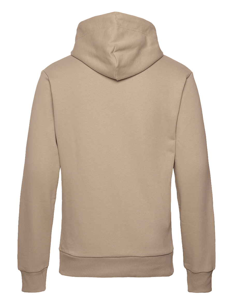 Gant - REG TONAL SHIELD HOODIE - kapuzenpullover - concrete beige - 1