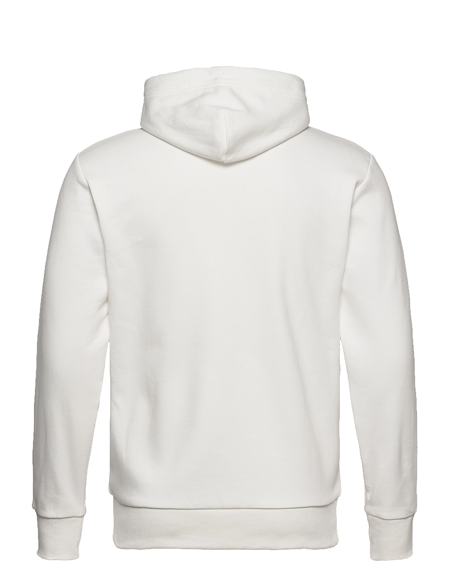 Gant - REG TONAL SHIELD HOODIE - kapuzenpullover - eggshell - 2