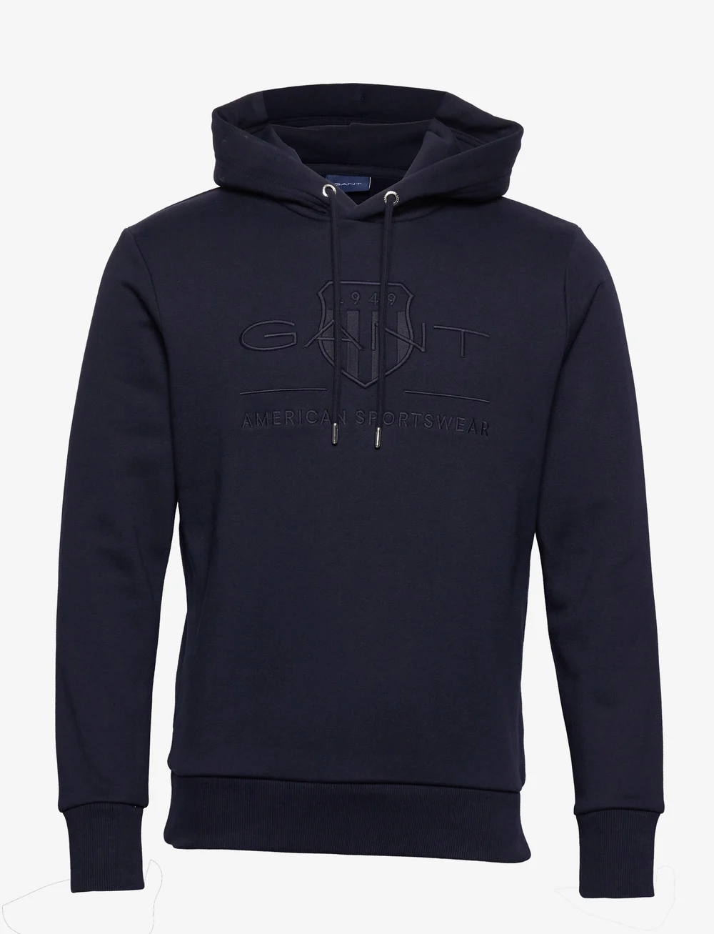GANT - REG TONAL SHIELD HOODIE - hættetrøjer - evening blue - 1