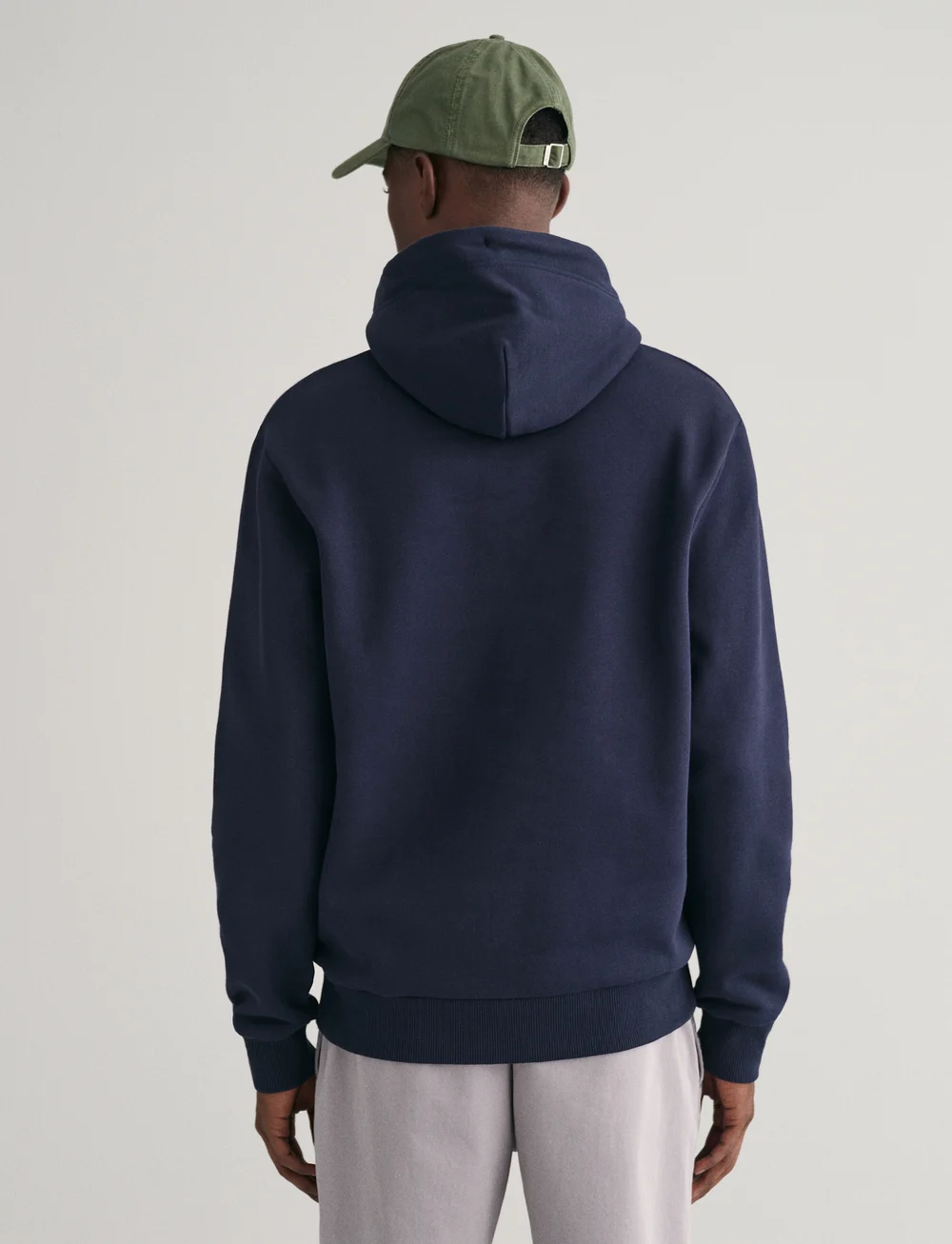 GANT - REG TONAL SHIELD HOODIE - hættetrøjer - evening blue - 3
