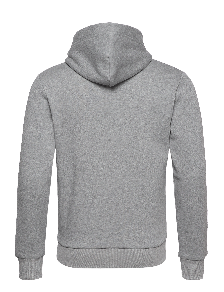 Gant - REG TONAL SHIELD HOODIE - kapuzenpullover - grey melange - 2