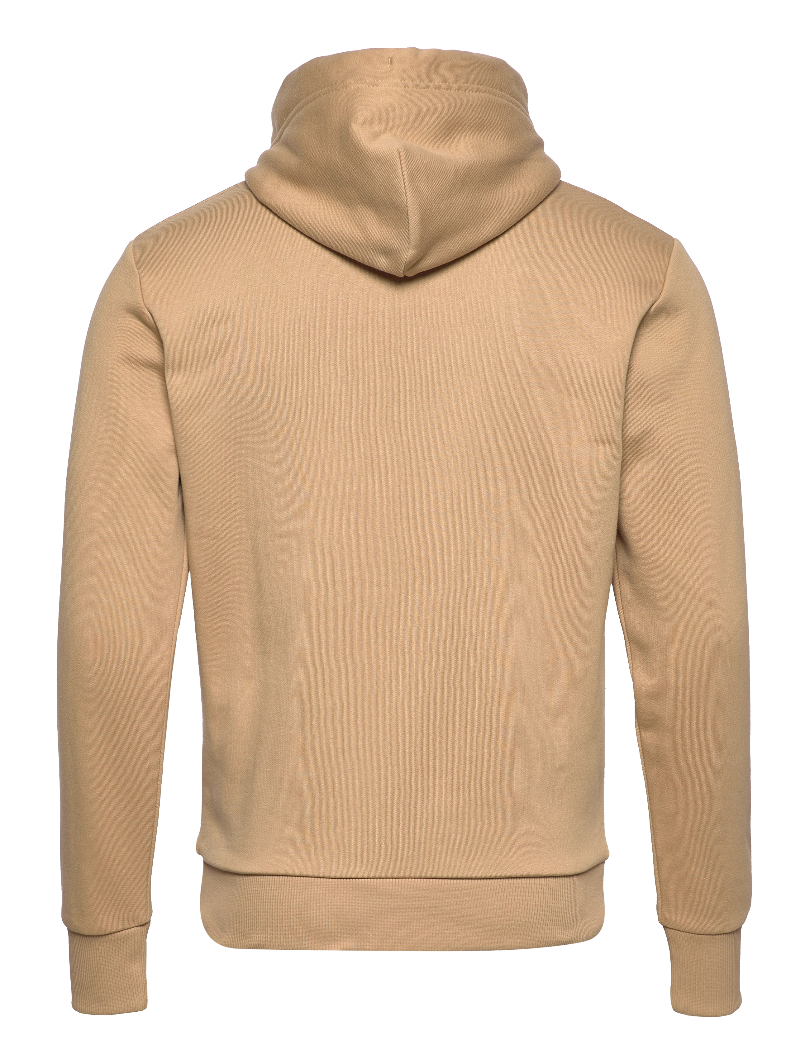 Gant - REG TONAL SHIELD HOODIE - sweatshirts - hazelwood beige - 1