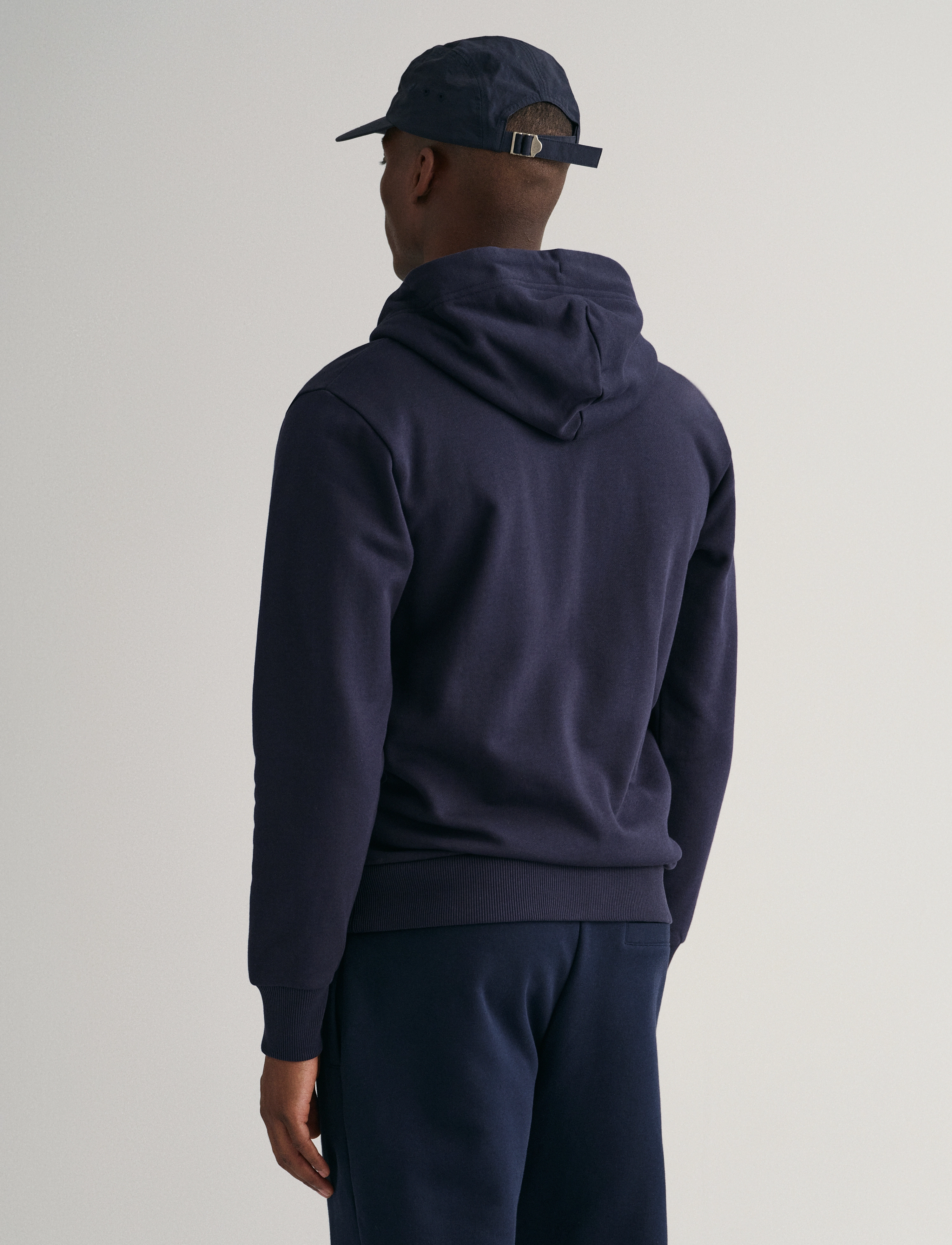 GANT - REG TONAL SHIELD FULL ZIP HOODIE - evening blue - 3