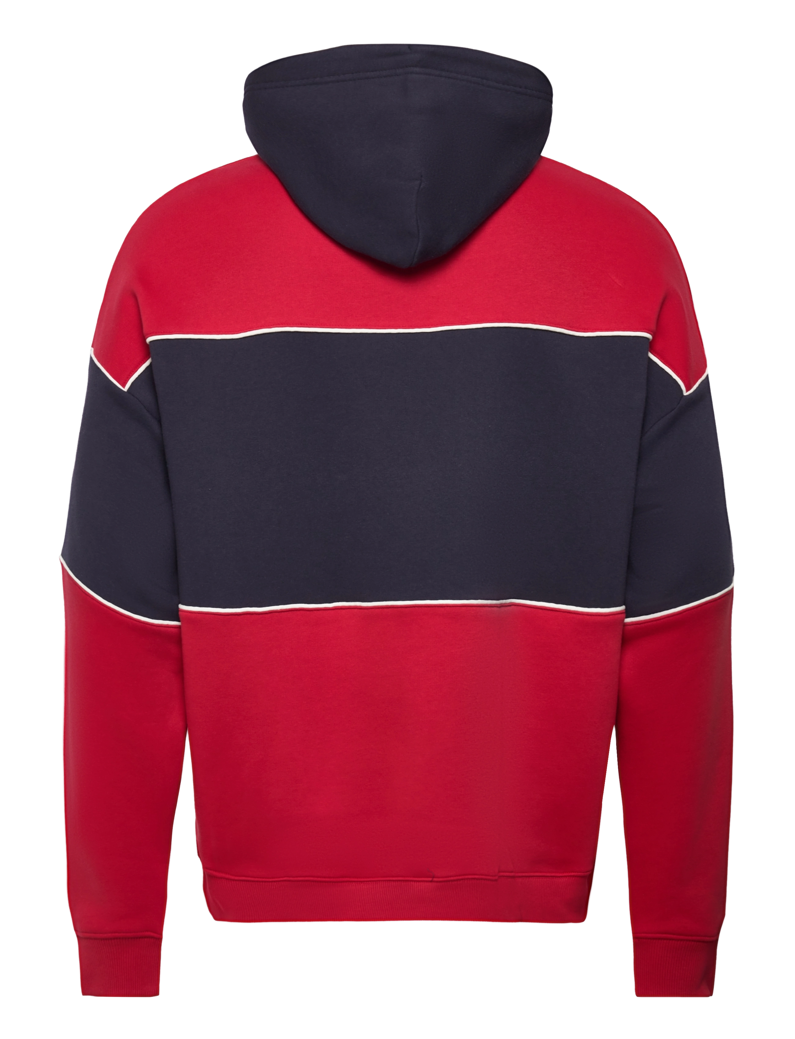 GANT - D1. CREST SHIELD BLOCK HOODIE - ruby red - 1
