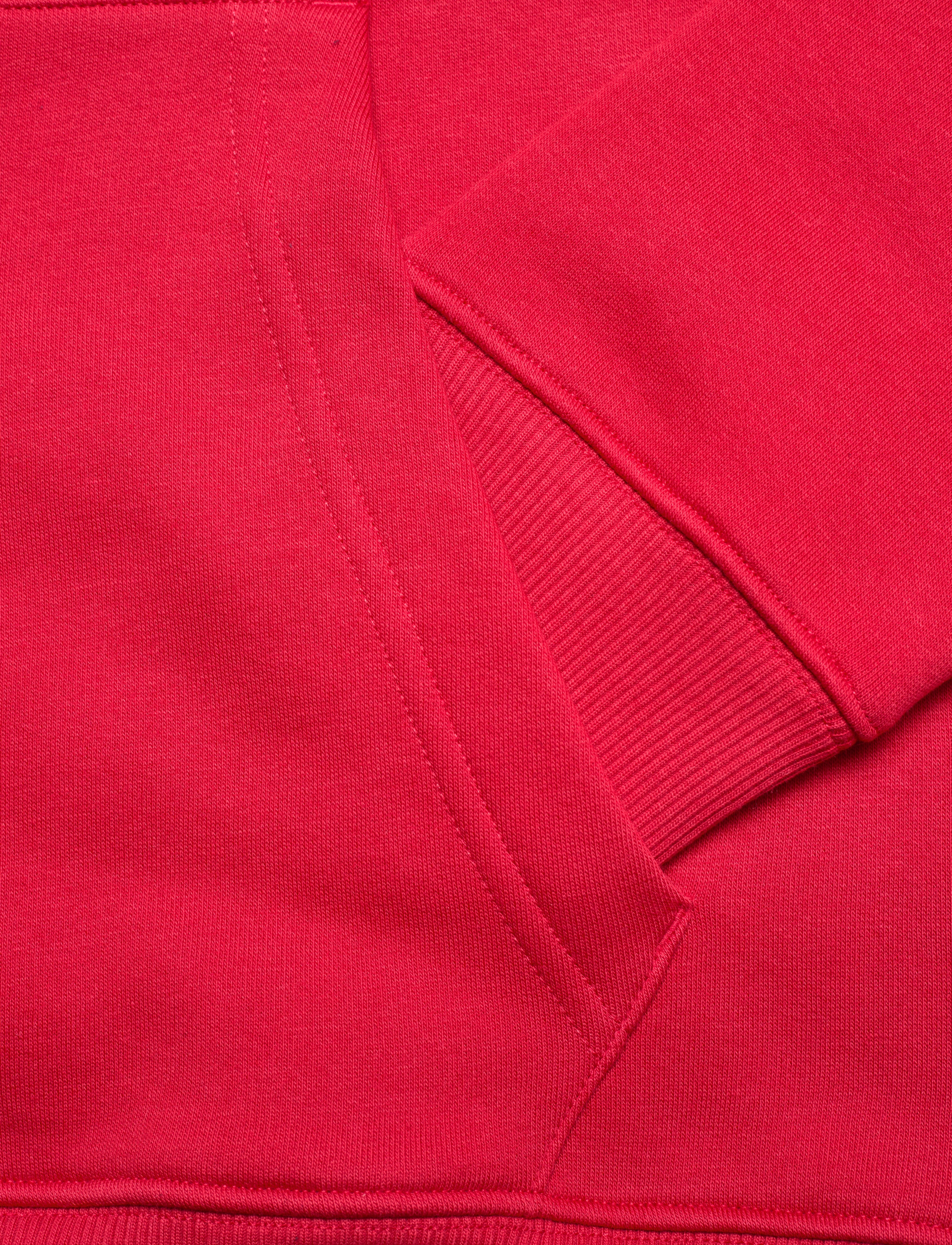 GANT - D1. CREST SHIELD BLOCK HOODIE - ruby red - 3