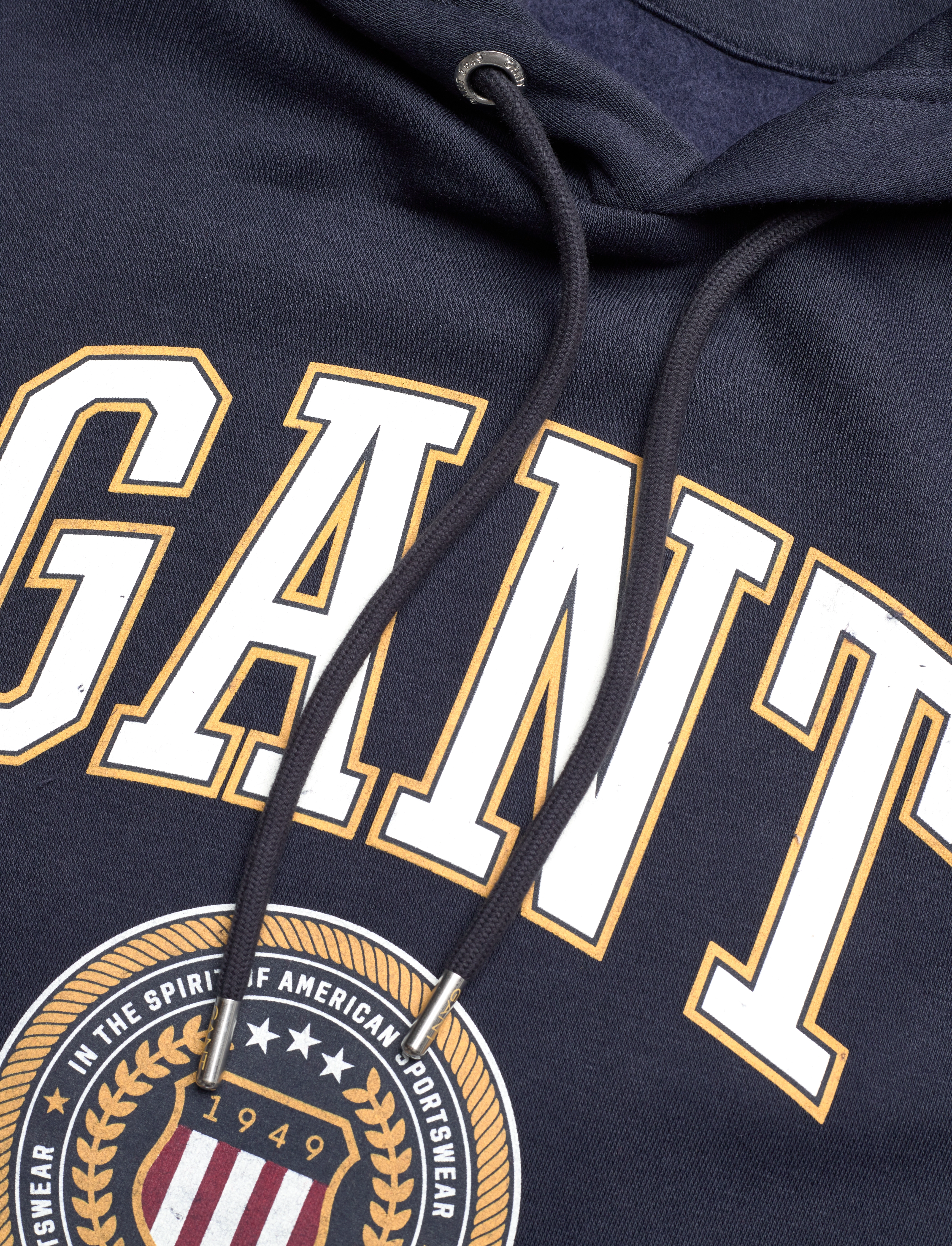 GANT - D1. GANT CREST SHIELD SWEAT HOODIE - evening blue - 2