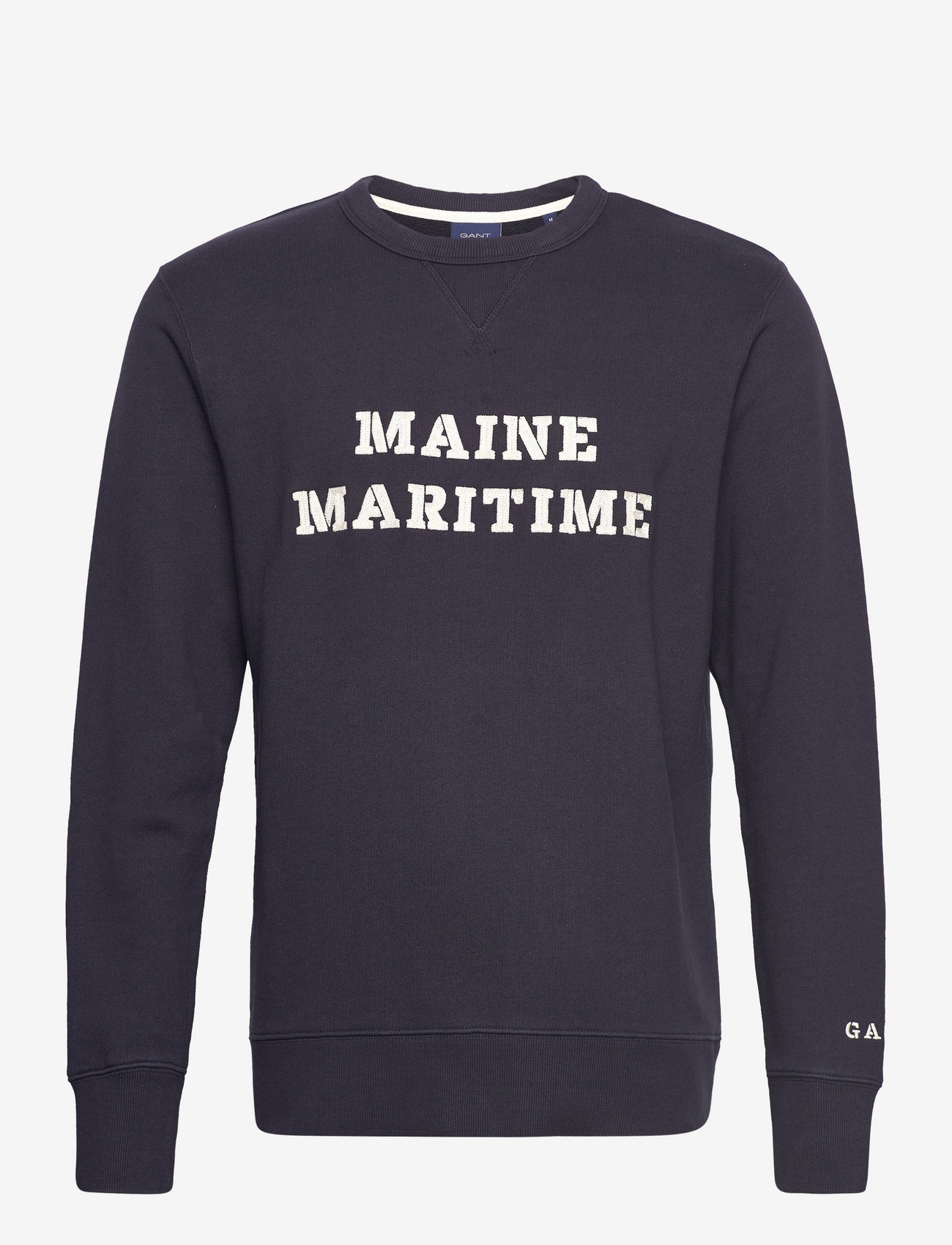 GANT - D2. MARITIME C-NECK - evening blue - 0