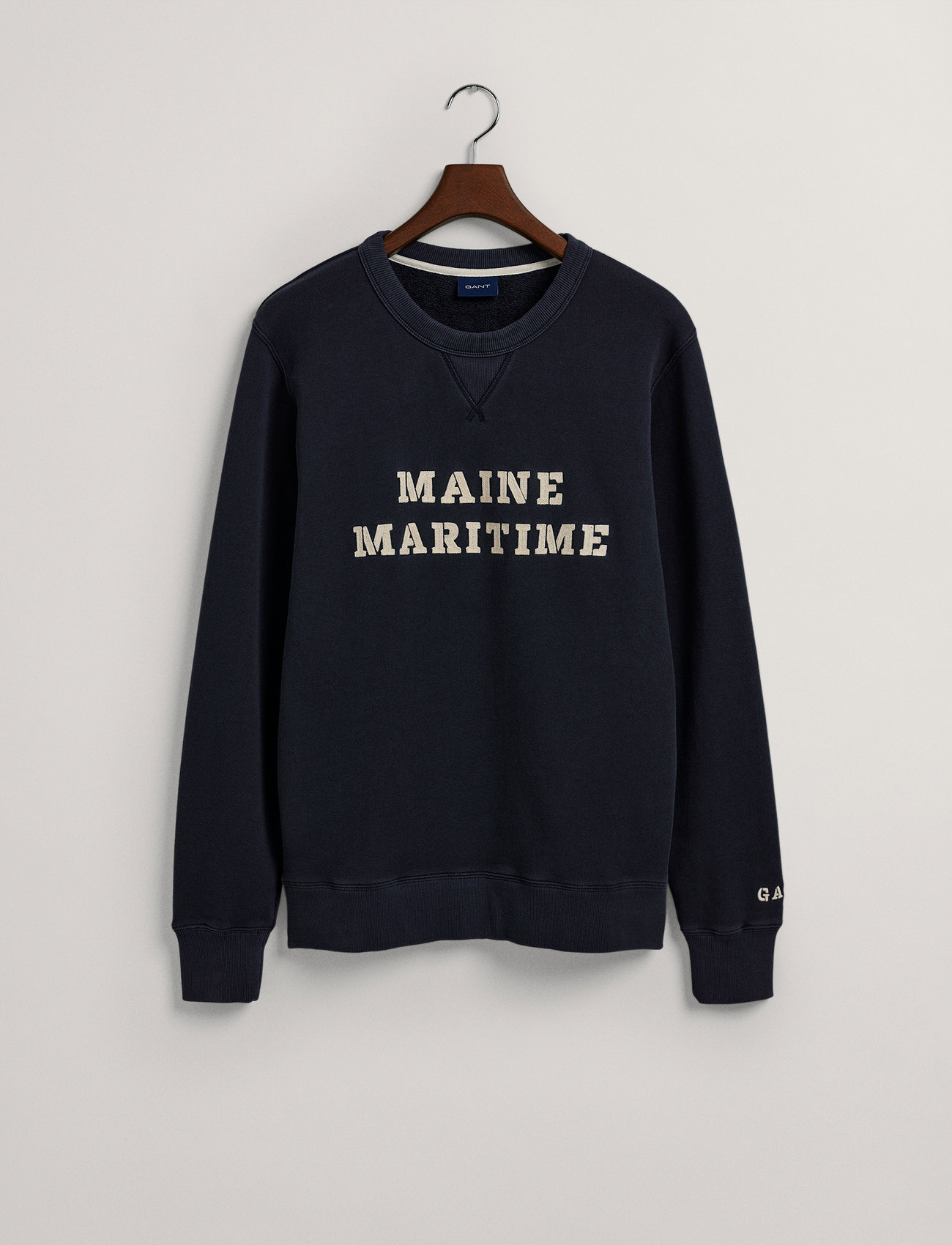 GANT - D2. MARITIME C-NECK - evening blue - 3