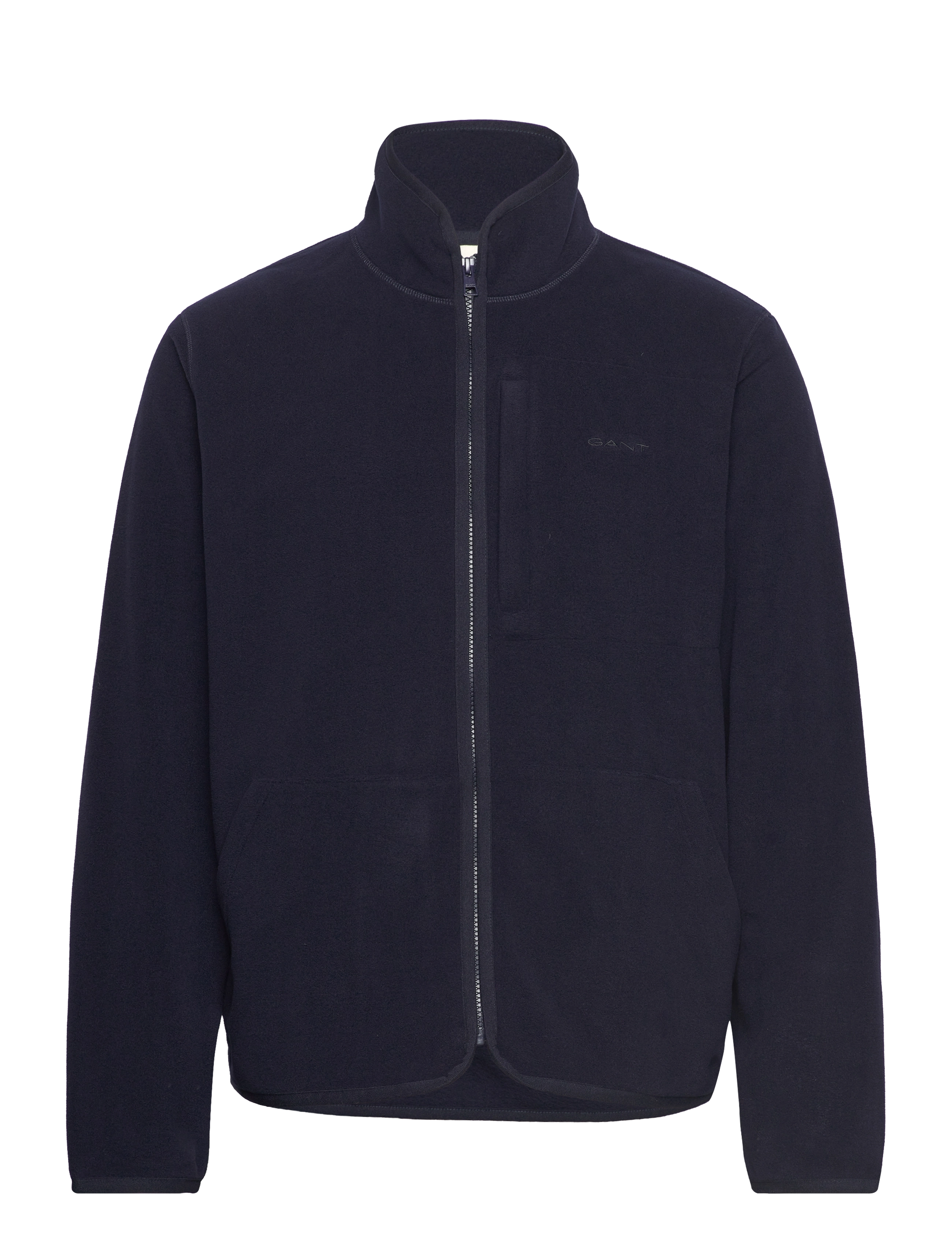 FLEECE ZIP JACKET - EVENING BLUE
