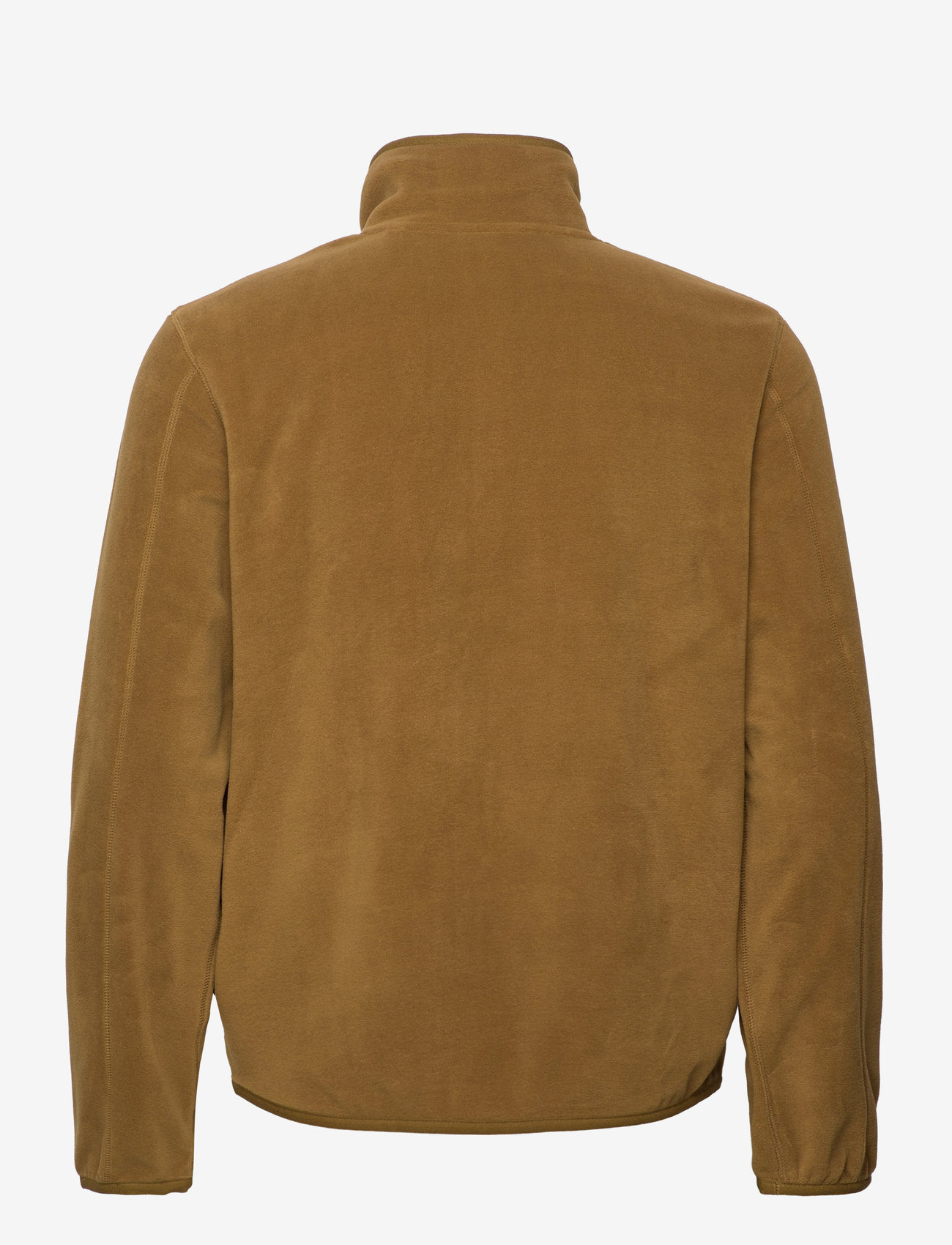 GANT - FLEECE ZIP JACKET - mustard beige - 1