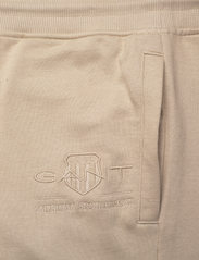 GANT - REG TONAL SHIELD SWEATPANTS - herren - concrete beige - 2