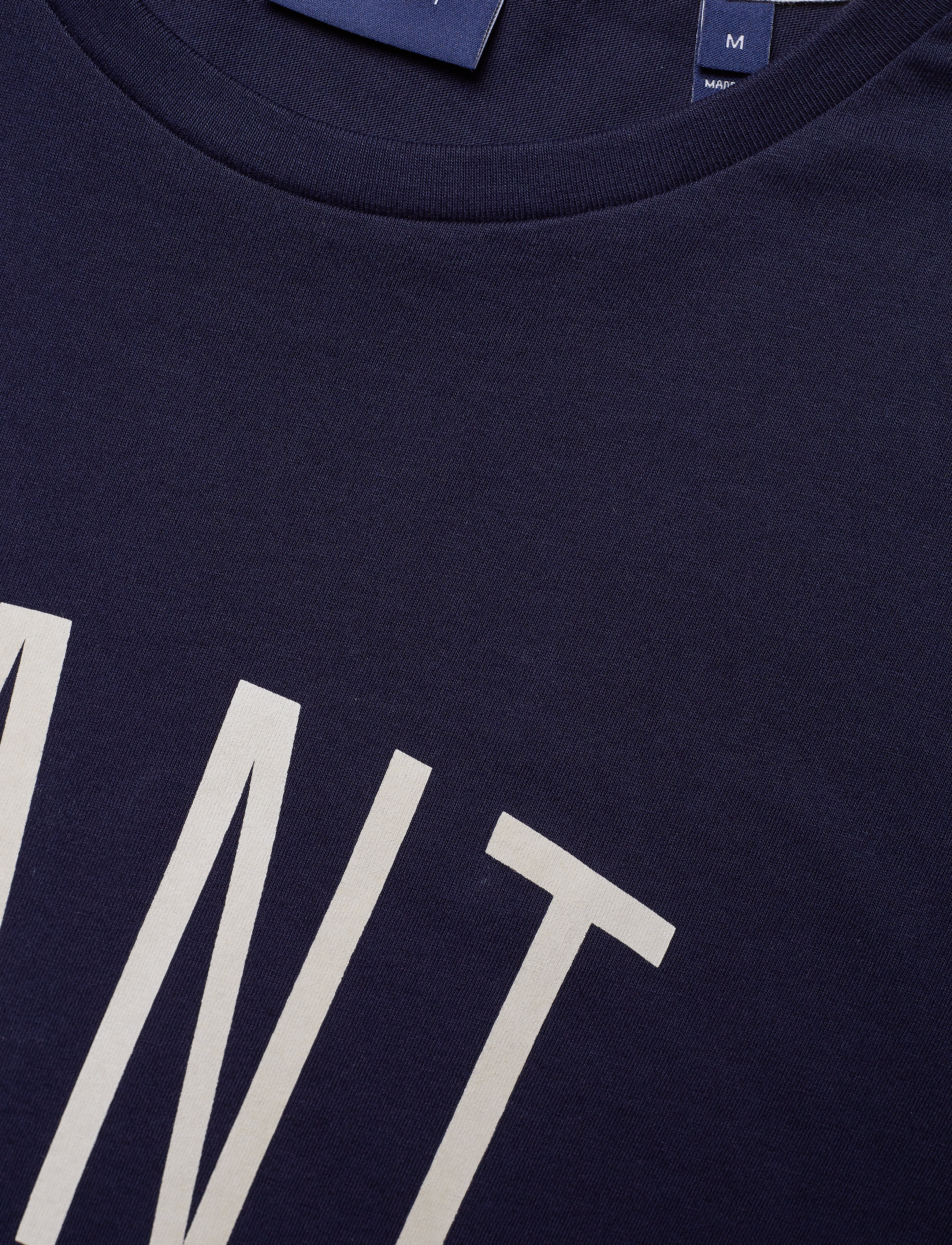 GANT - D1. GRAPHIC SS T-SHIRT - evening blue - 2