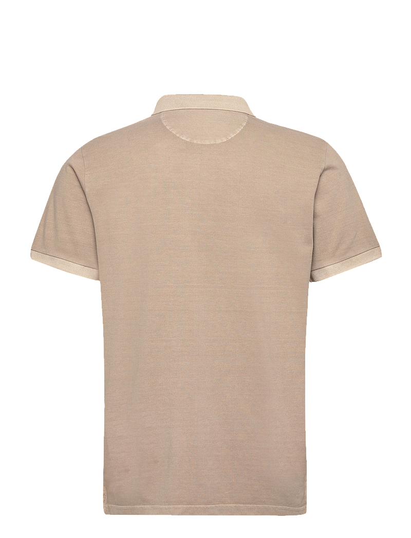 GANT - SUNFADED PIQUE SS RUGGER - kortærmede poloer - concrete beige - 1