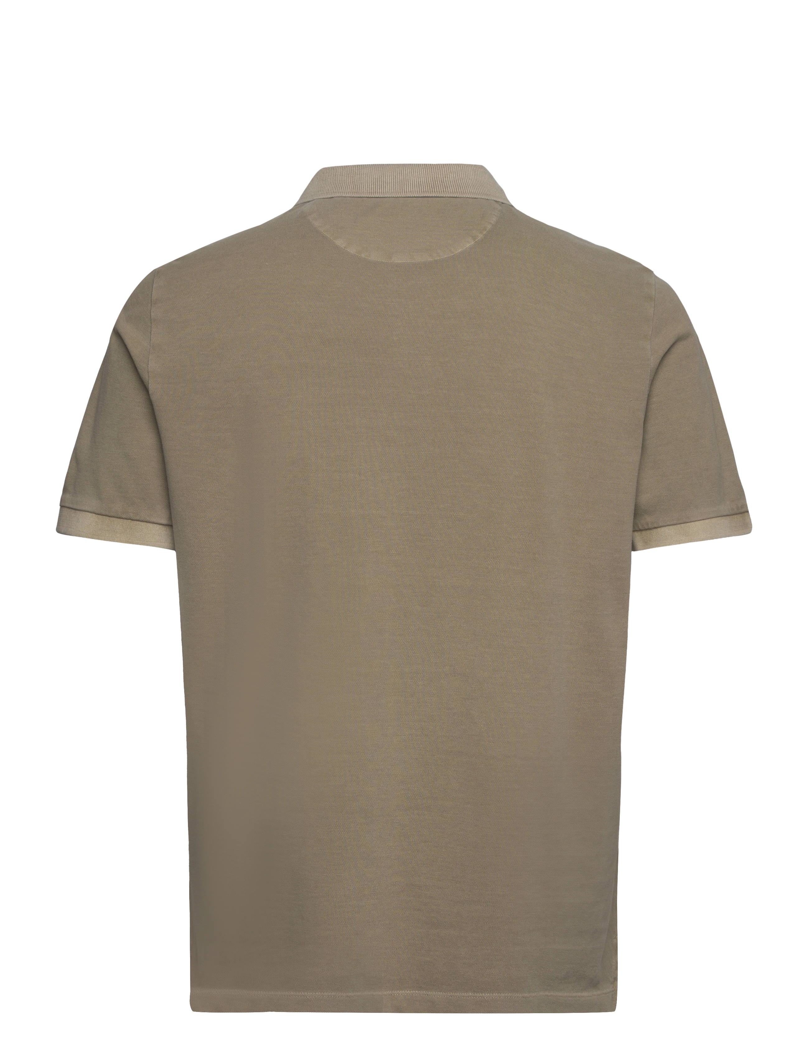 Gant - SUNFADED PIQUE SS RUGGER - kurzärmelig - dried khaki - 1