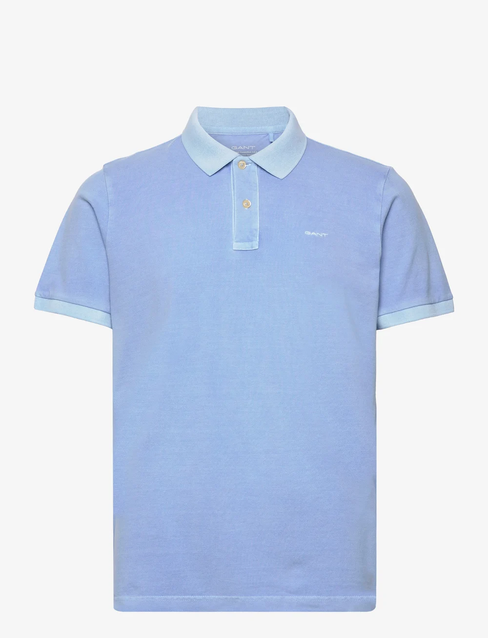 GANT - SUNFADED PIQUE SS RUGGER - lühikeste varrukatega polod - gentle blue - 0