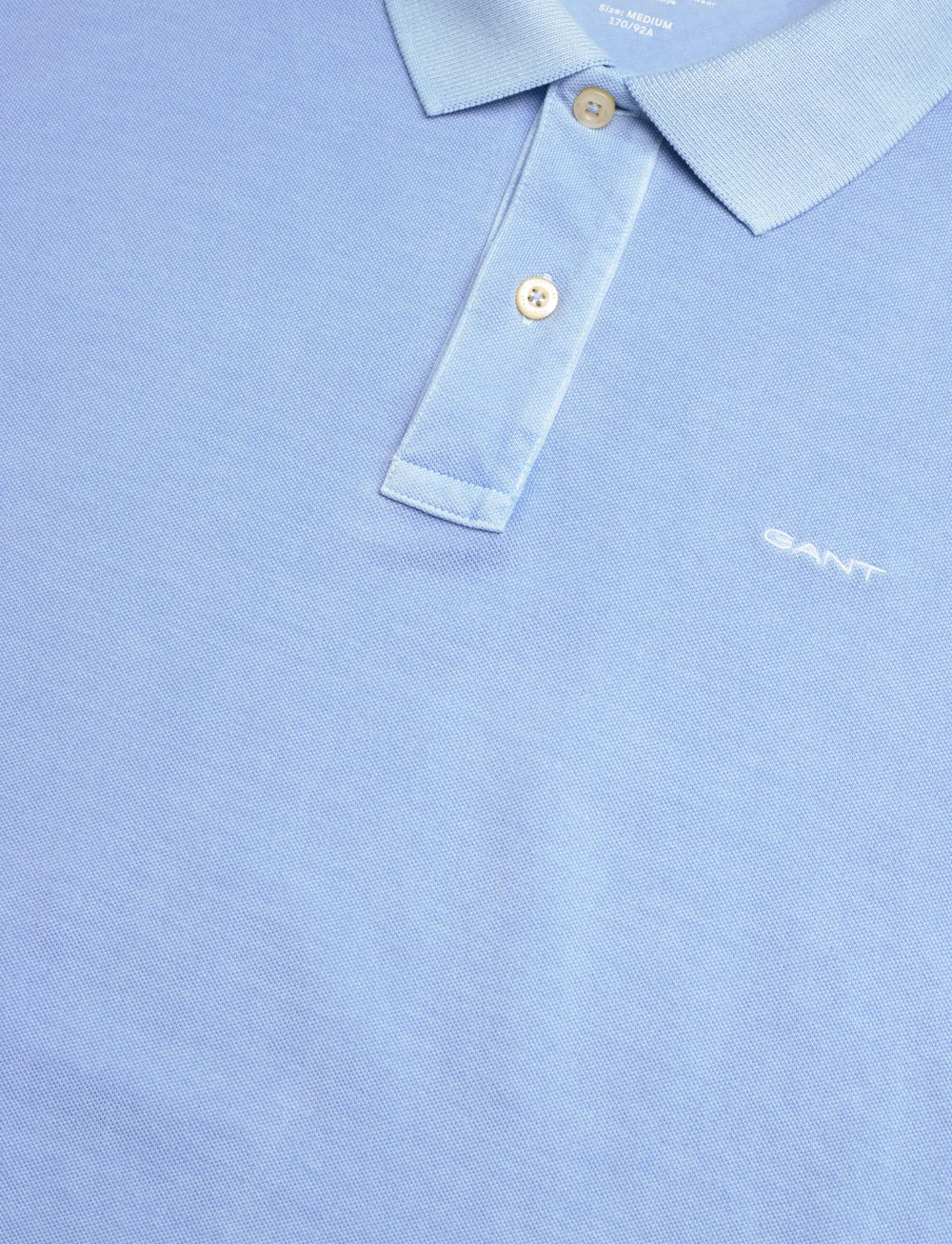 GANT - SUNFADED PIQUE SS RUGGER - lühikeste varrukatega polod - gentle blue - 2