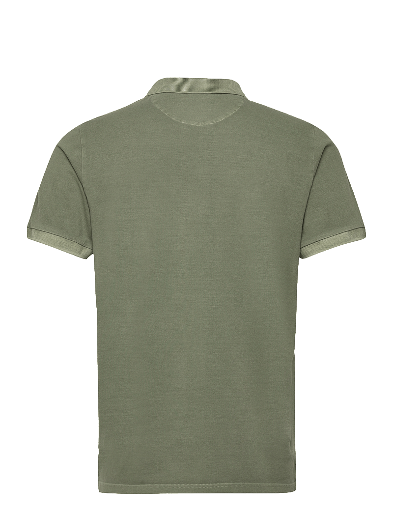 GANT - SUNFADED PIQUE SS RUGGER - kurzärmelig - kalamata green - 1