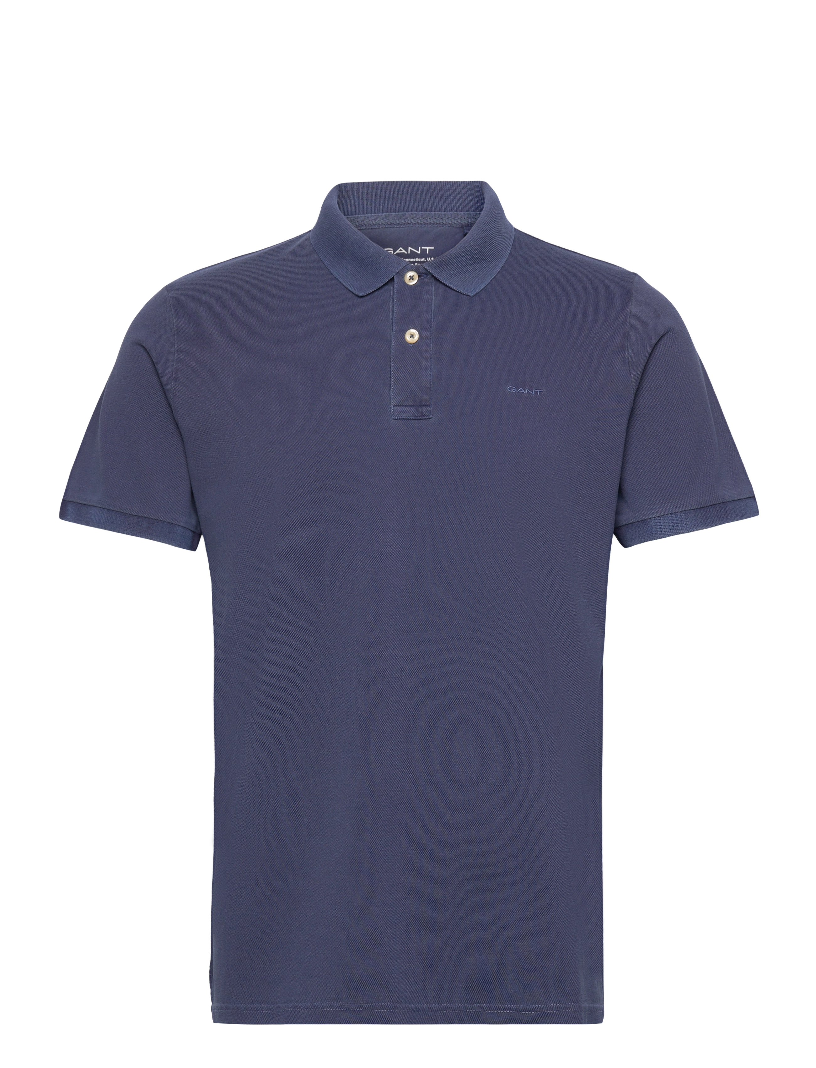 Gant - SUNFADED PIQUE SS RUGGER - kurzärmelig - persian blue - 0