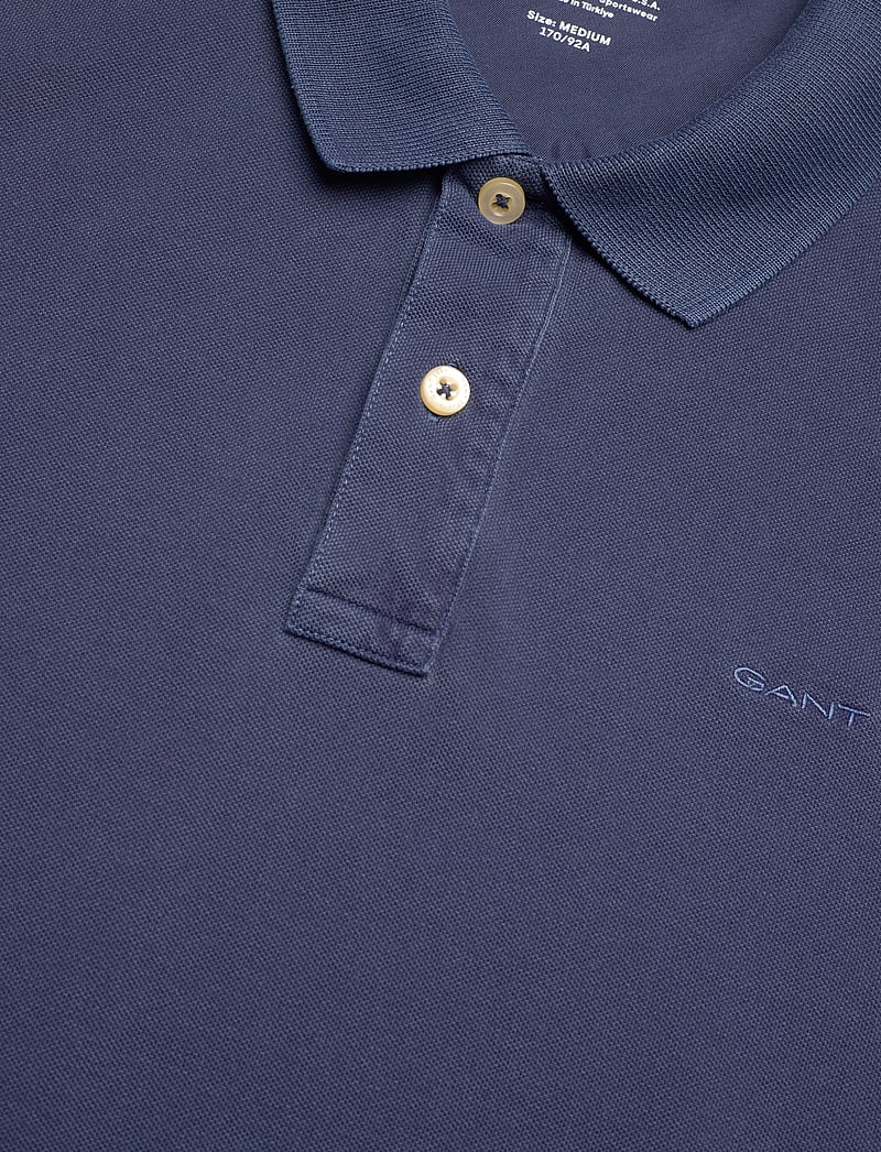 GANT - SUNFADED PIQUE SS RUGGER - kortärmade pikéer - persian blue - 2