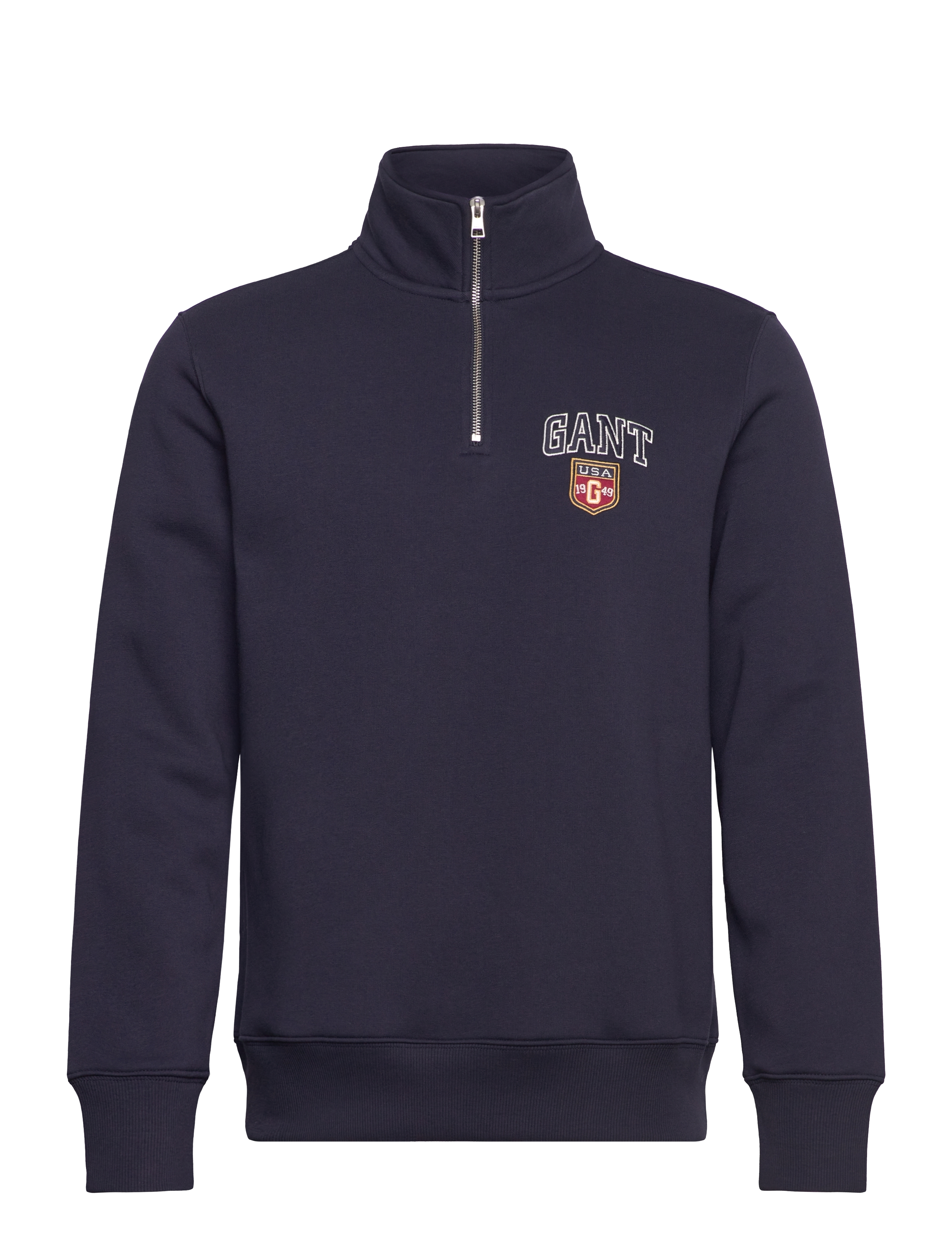 Gant GRAPHIC HALF ZIP - Sweatshirts - EVENING BLUE / navy