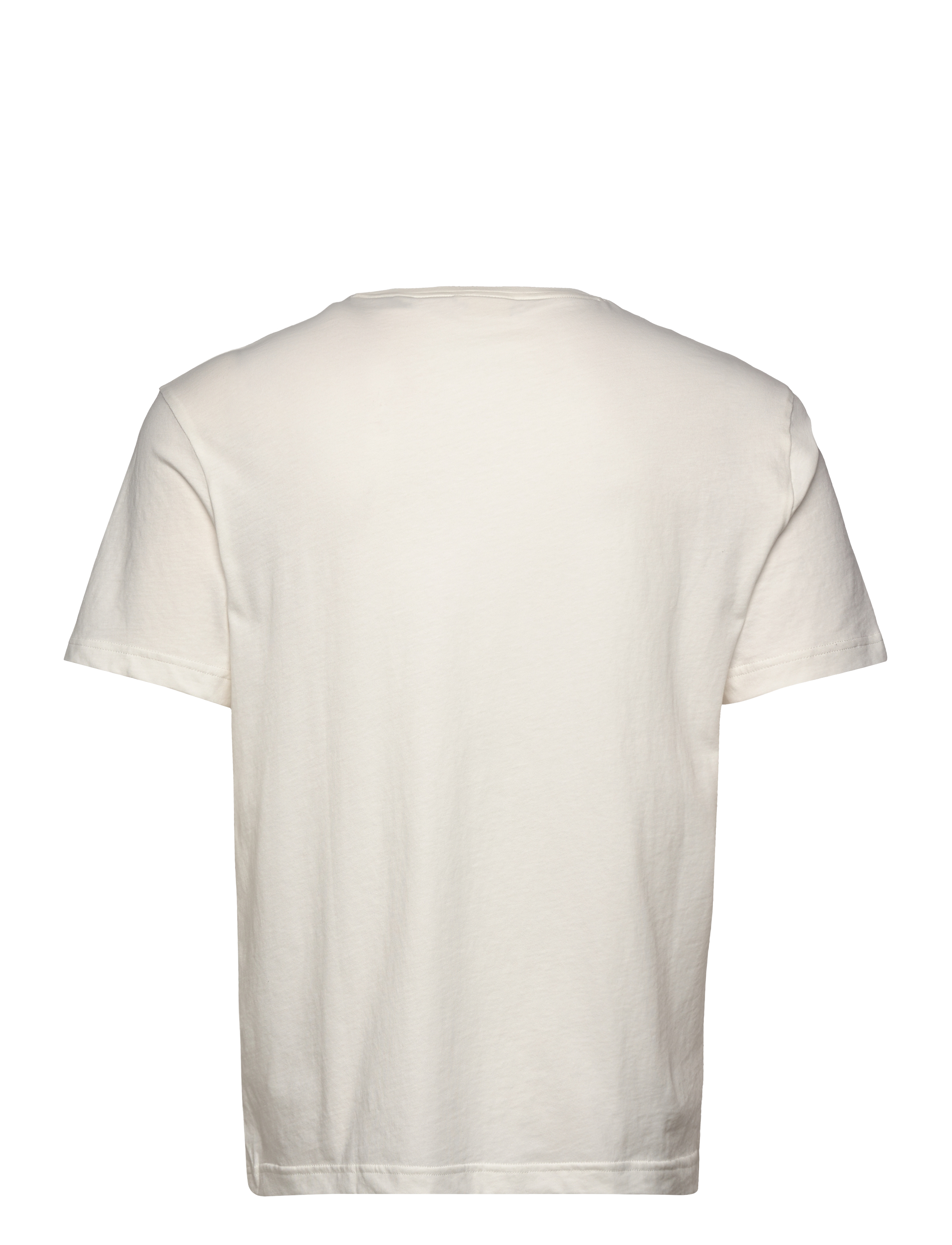 Gant - PRINTED GRAPHIC SS T-SHIRT - kortærmede t-shirts - eggshell - 2