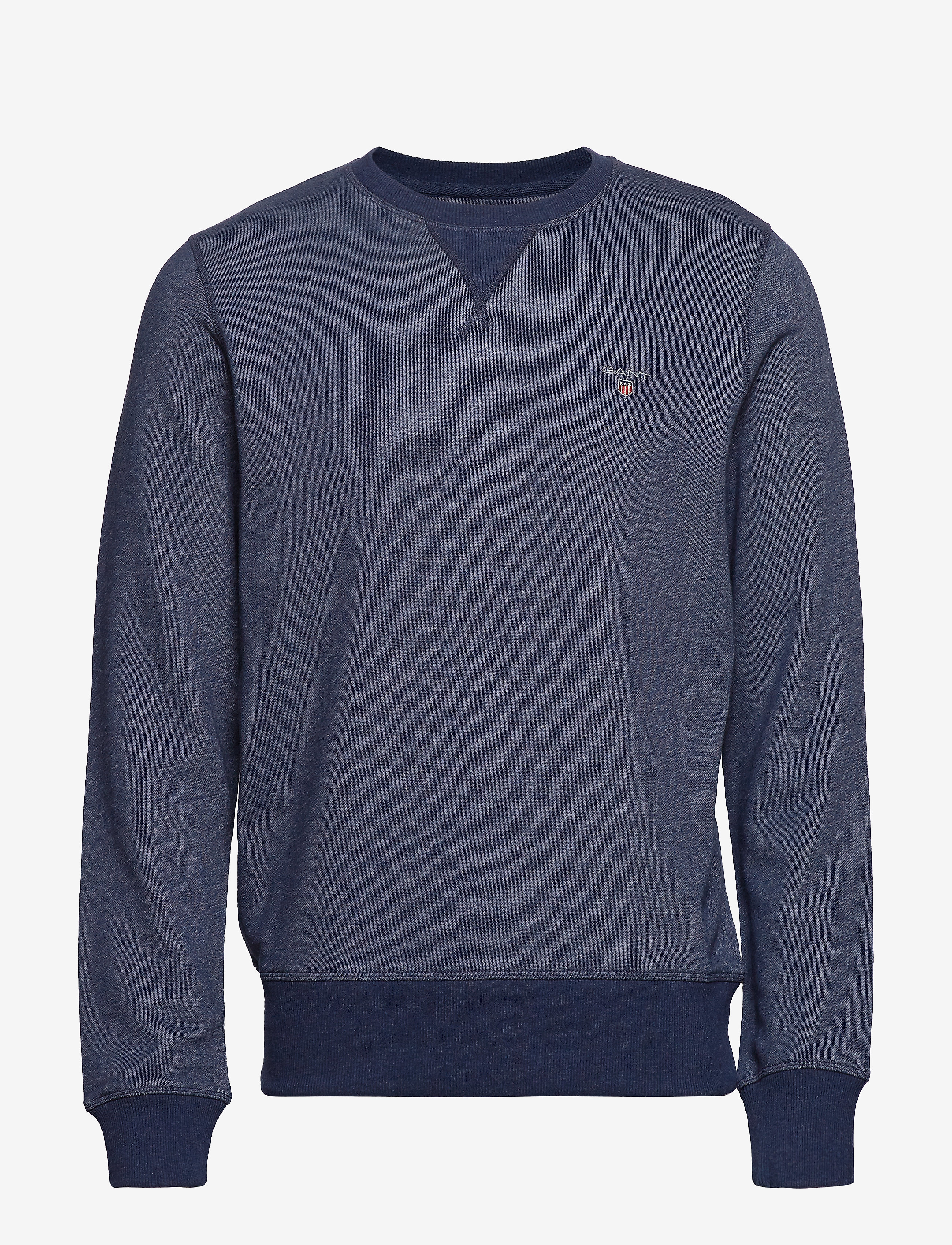 GANT - THE ORIGINAL C-NECK SWEAT - marine melange - 0