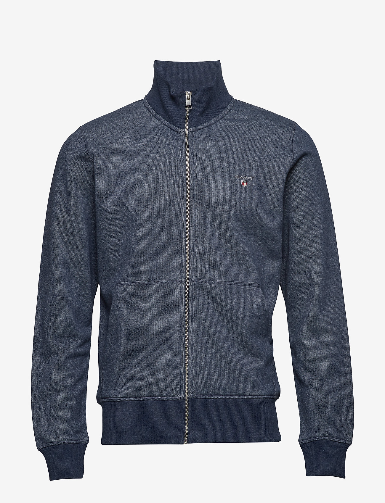 GANT - THE ORIGINAL FULL ZIP CARDIGAN - marine melange - 0