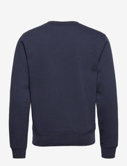 GANT - LOGO C-NECK SWEAT - sweatshirts - marine - 1
