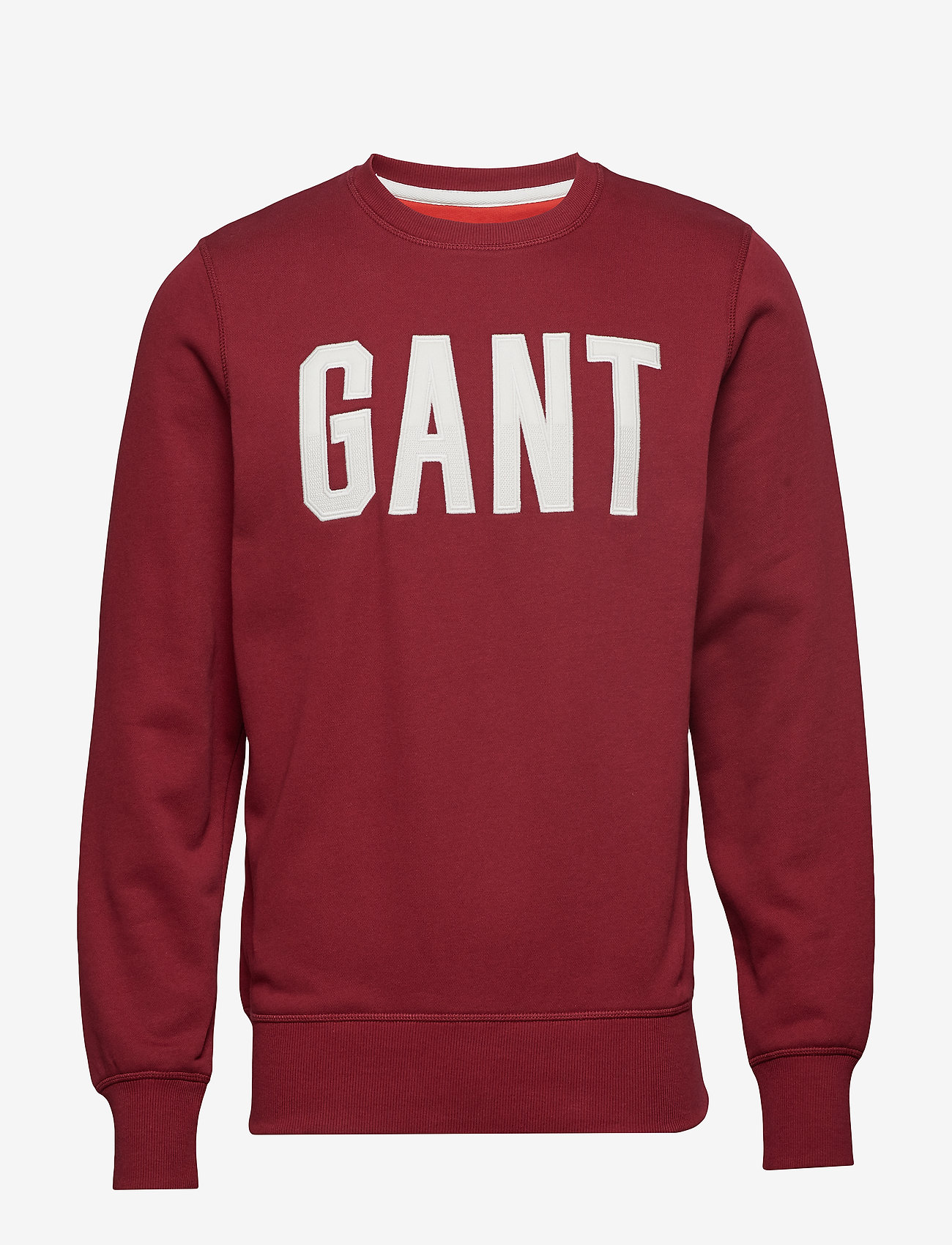 GANT - D1. GRAPHIC C-NECK SWEAT - mahogny red - 0