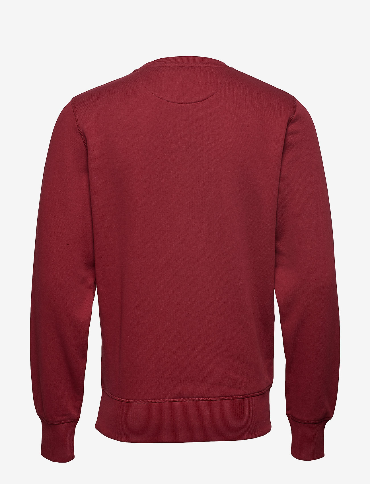 GANT - D1. GRAPHIC C-NECK SWEAT - mahogny red - 1