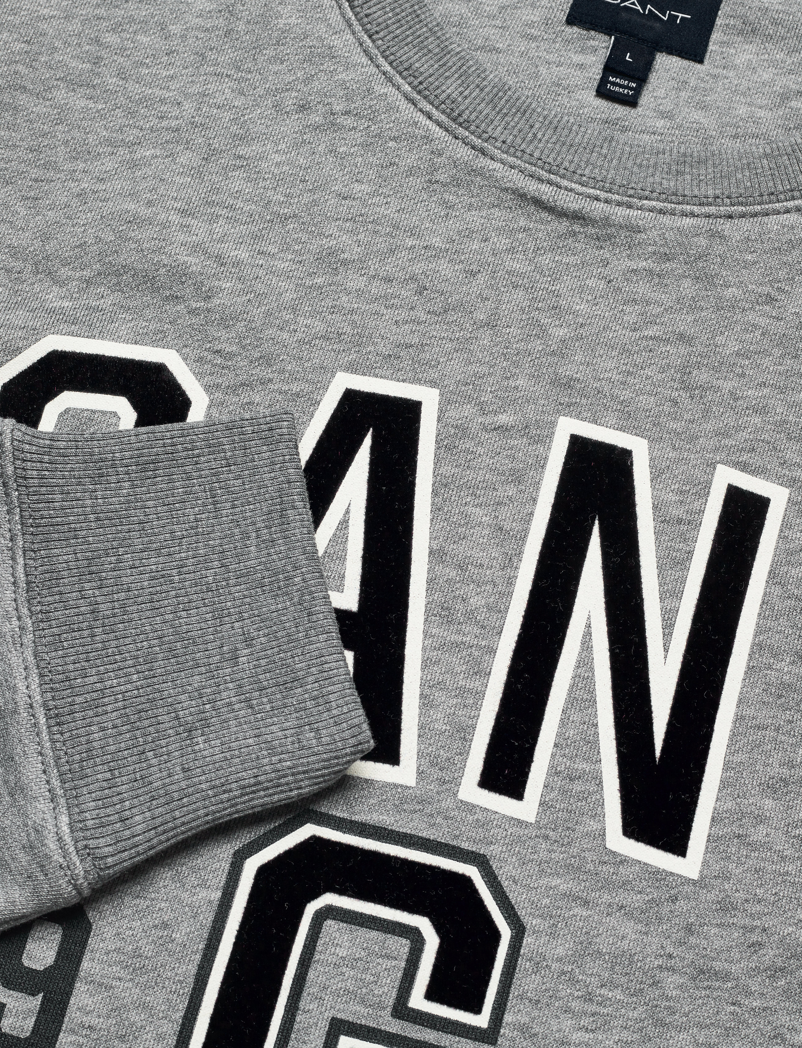 GANT - D2. GIFT GIVING SWEAT C-NECK - dark grey melange - 2