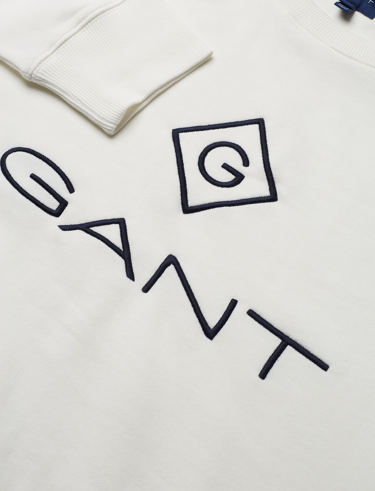 GANT - LOCK UP C-NECK SWEAT - eggshell - 2