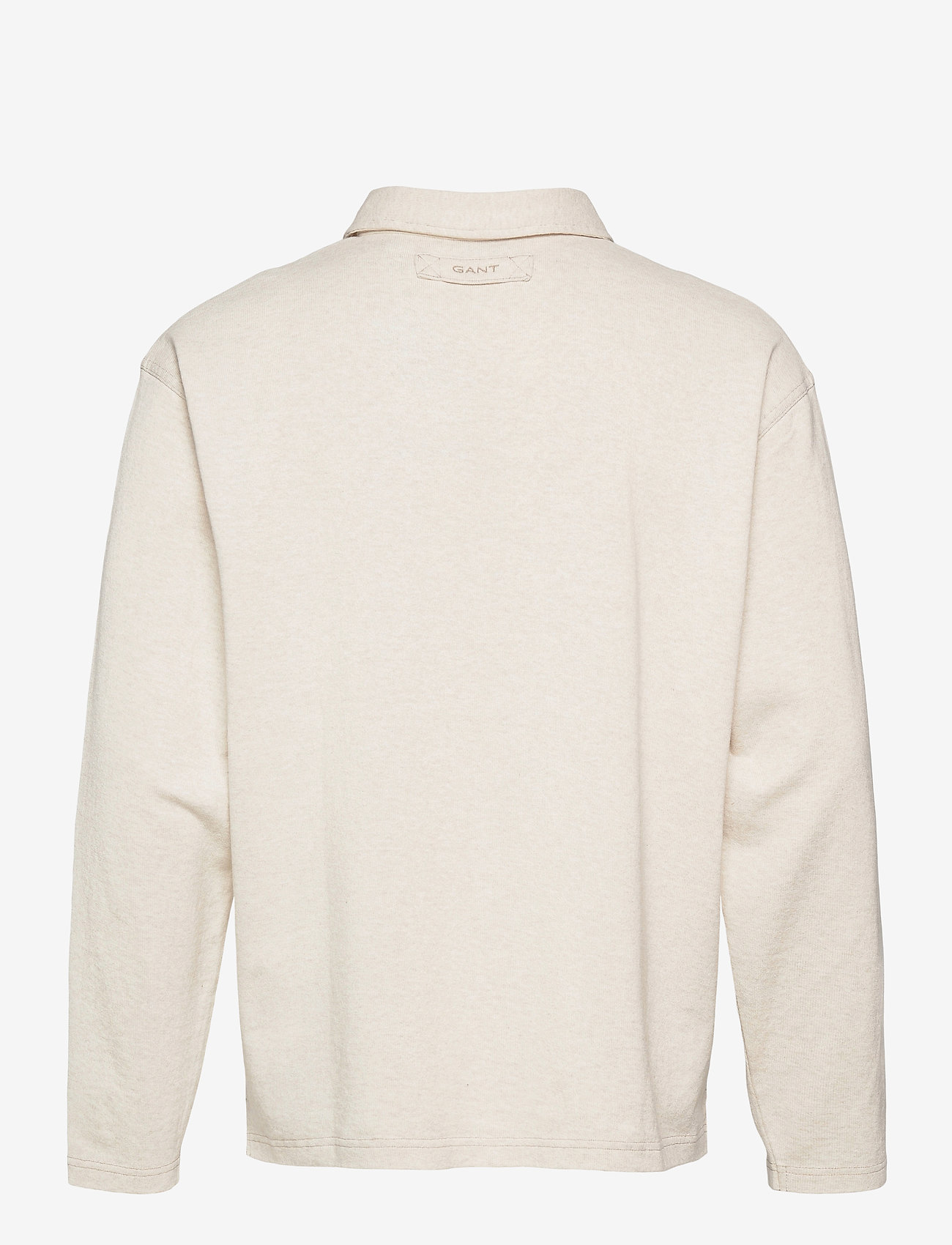 GANT - D1. HALF ZIP SWEAT - seed melange - 1