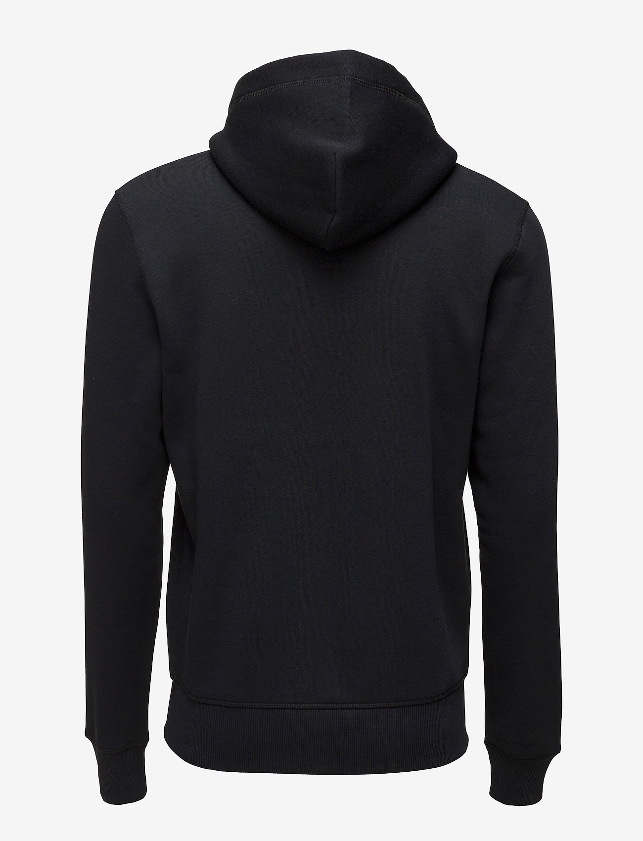 GANT - GANT EMBOSSED FULL ZIP SWEAT HOODIE - black - 1
