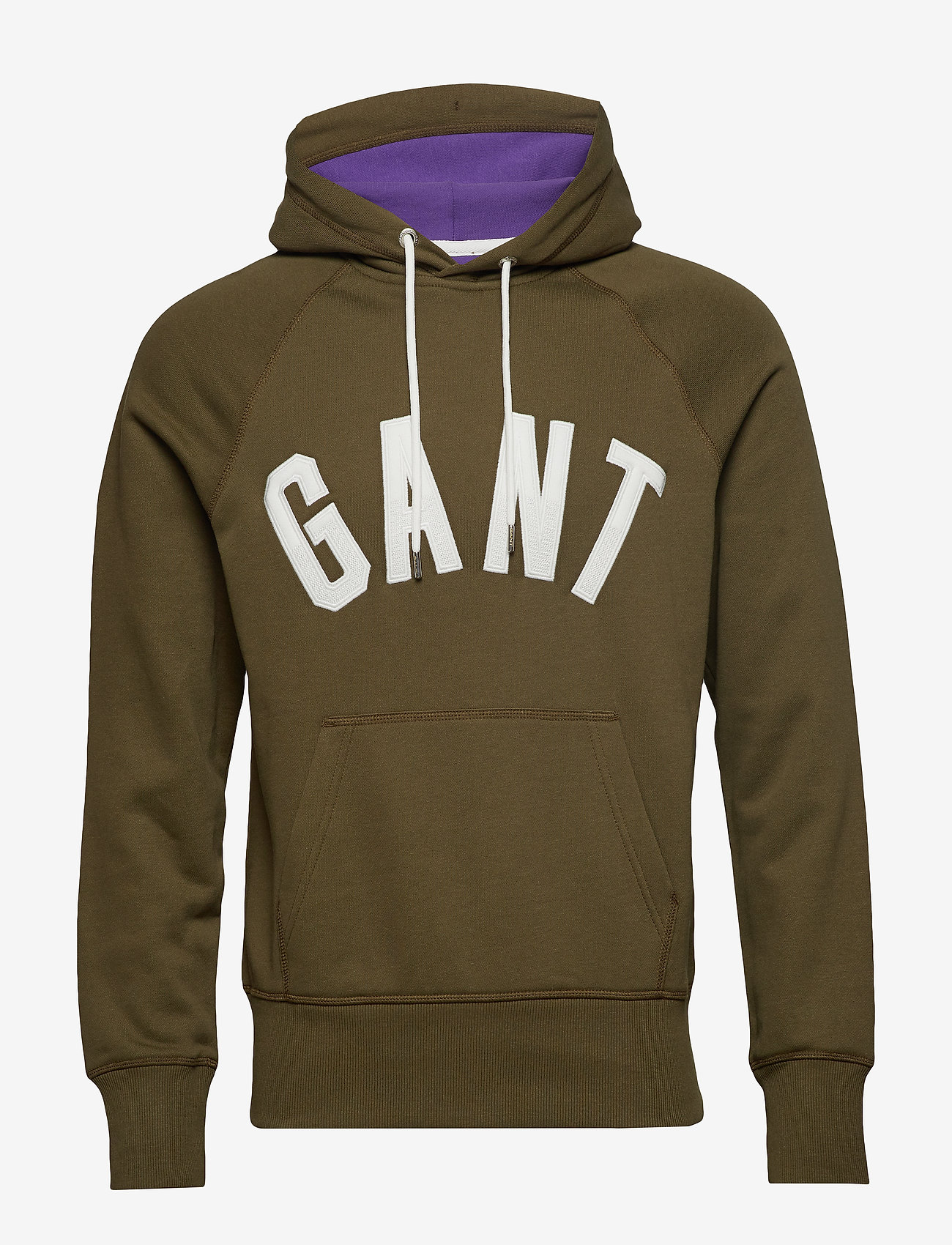 GANT - D1. GRAPHIC SWEAT HOODIE - dark cactus - 0