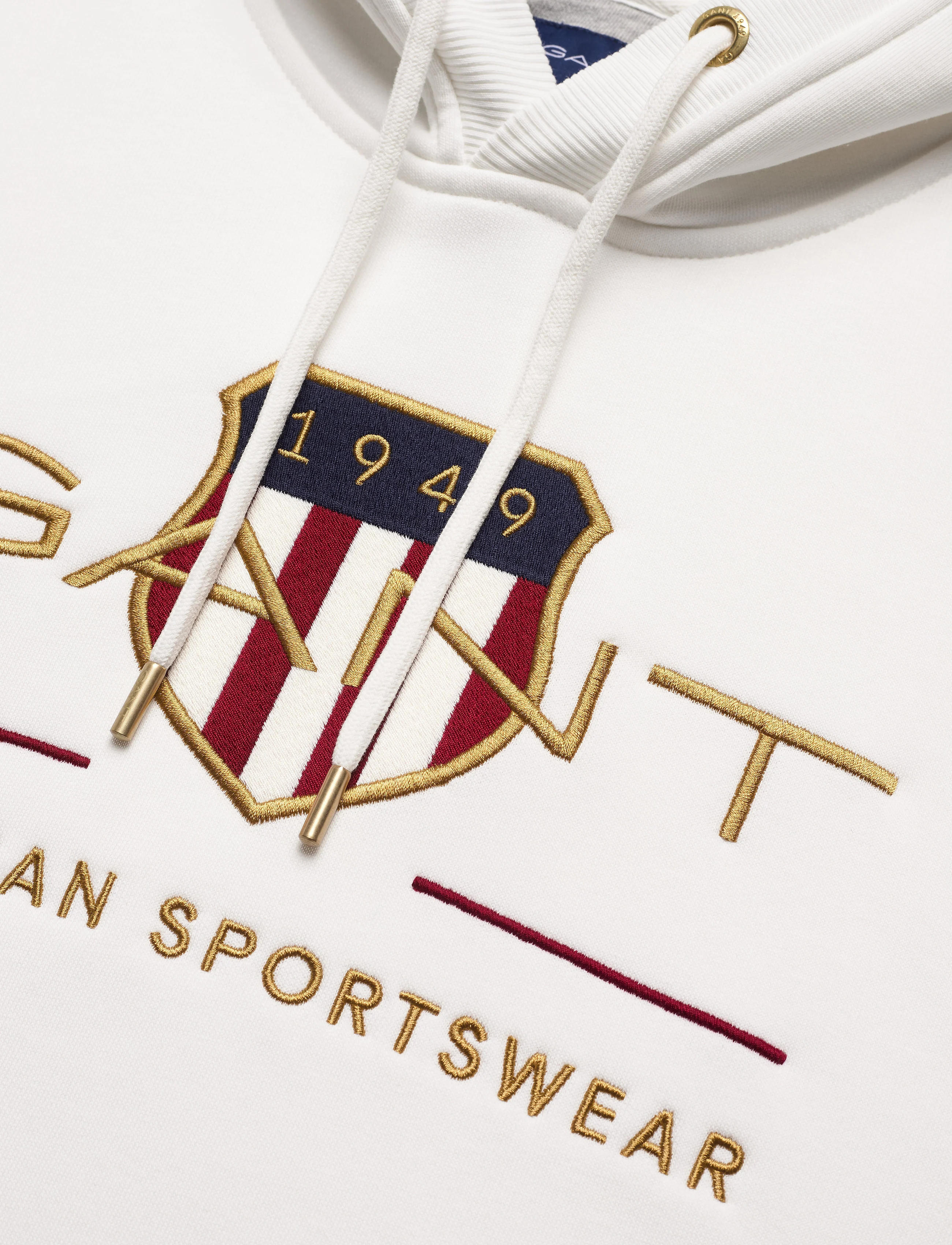 Gant - ARCHIVE SHIELD HOODIE - eggshell - 2