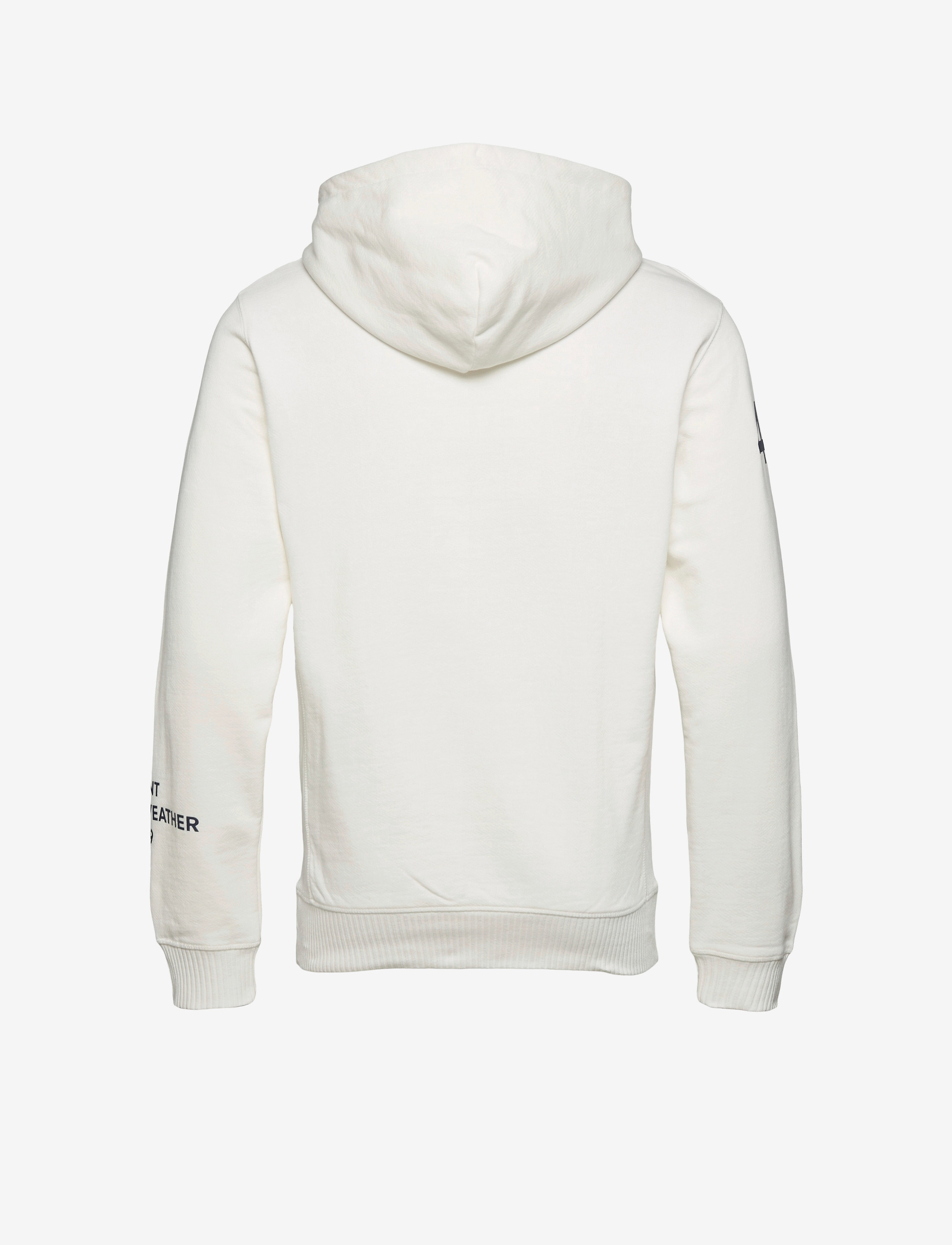 GANT - D1. RW GRAPHIC HOODIE - eggshell - 1